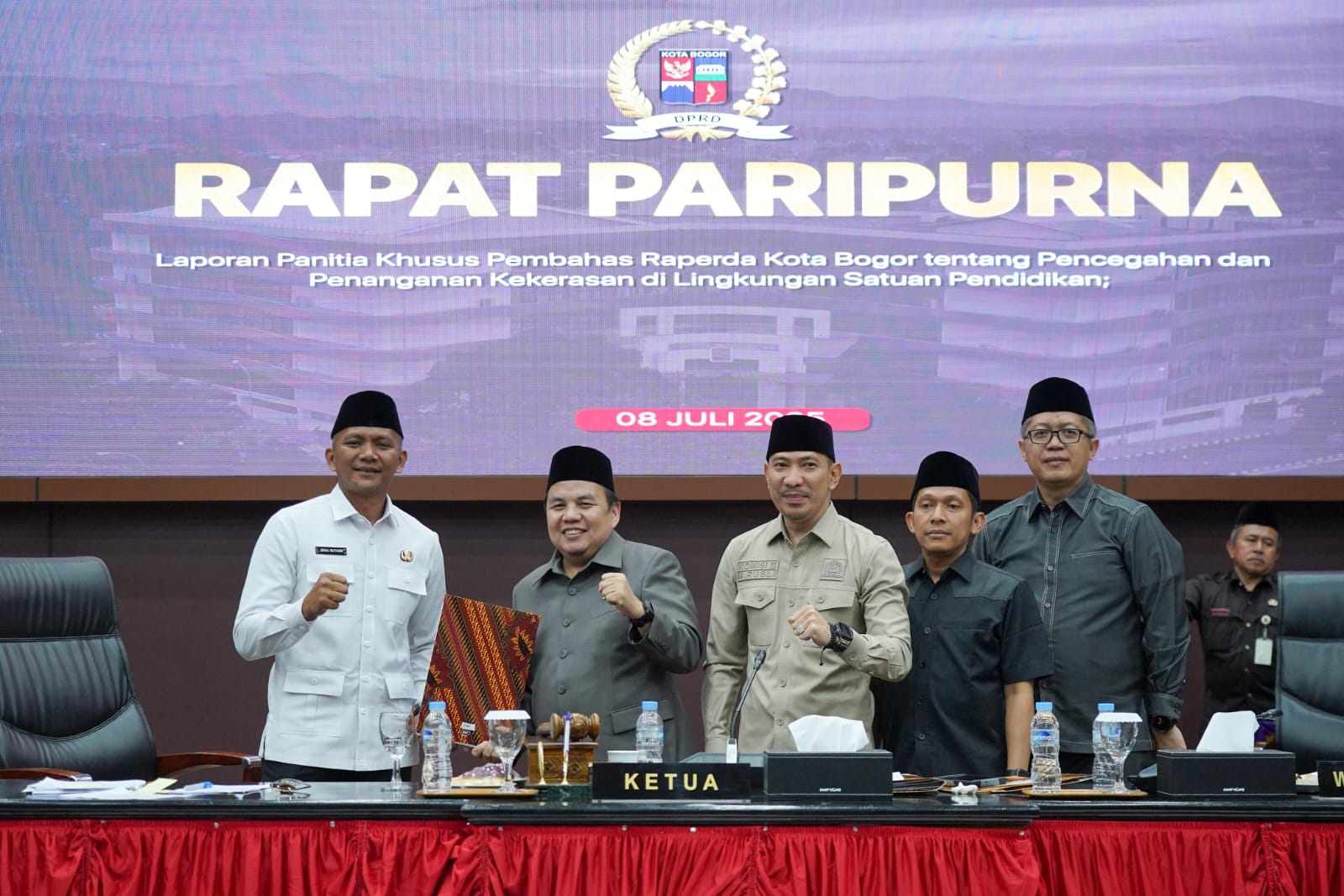 Kawal Arah Kebijakan,  DPRD Kota Bogor Terima Draft RPJMD dan Mulai Pembahasan 4 Raperda