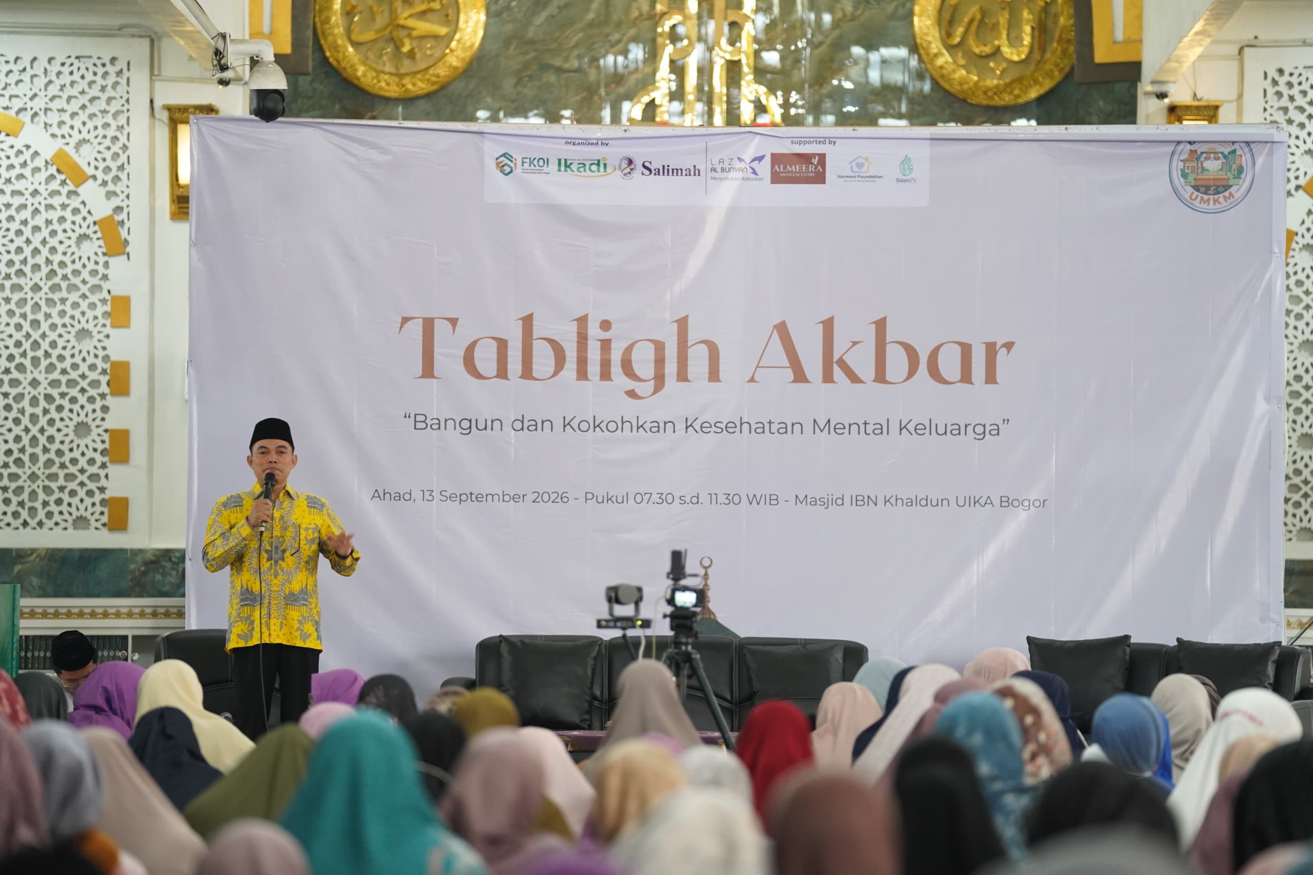 Tabligh Akbar Jadi Wadah Penguatan Mental Keluarga di Kota Bogor