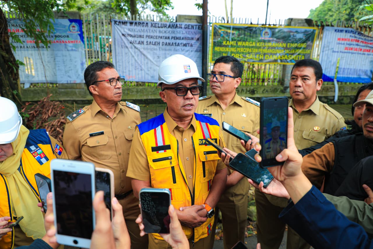 Pemerintah Kota Bogor Lakukan Proses Awal Cut and Fill Akses Jalan Saleh Danasasmita