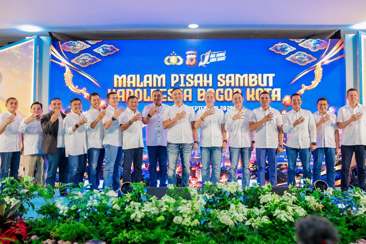 Wali Kota Bogor Sambut Kapolresta Bogor Kota Baru