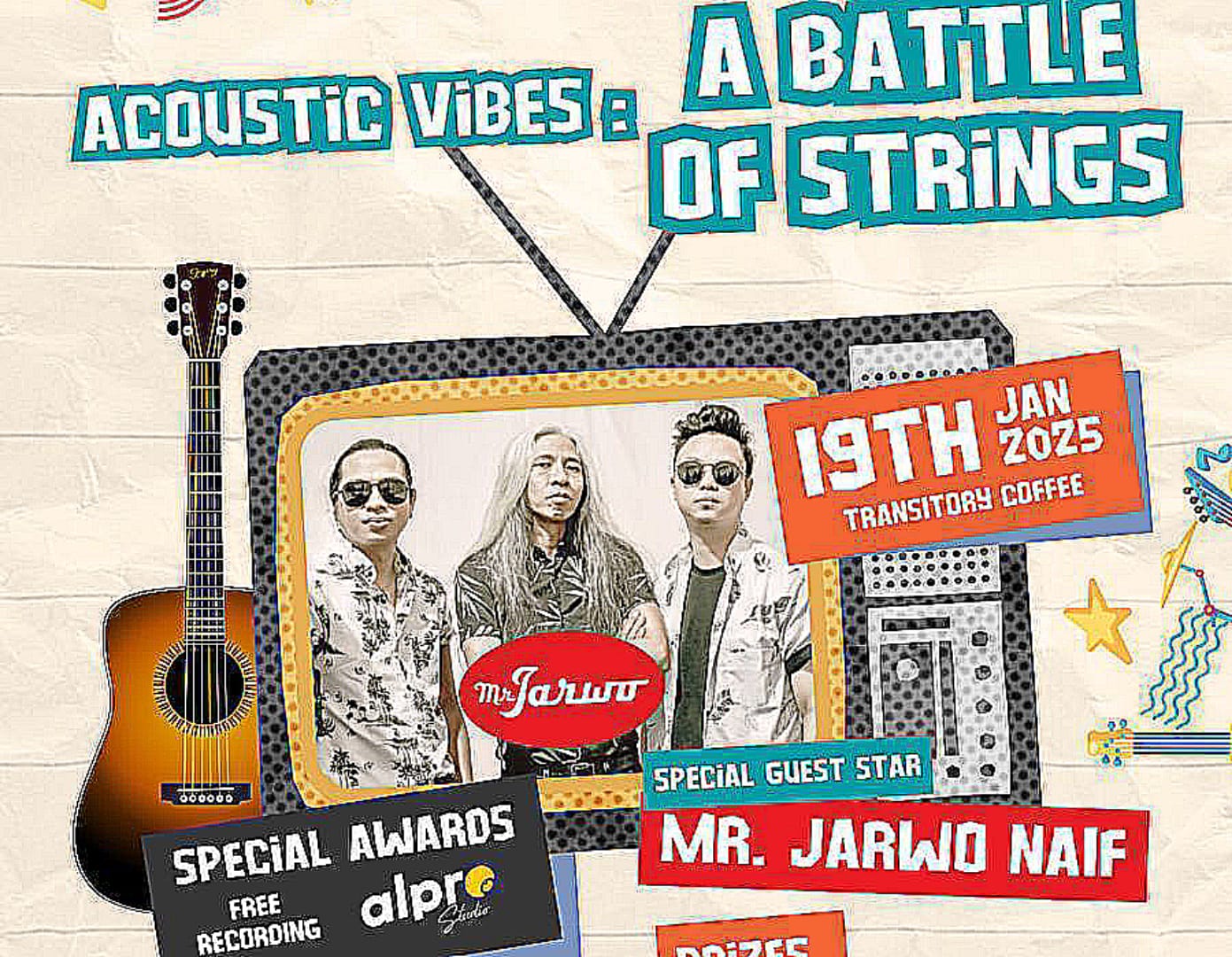 Jelajahi Dunia Akustik Musik Indonesia di 'Acoustic Vibes: A Battle of Strings', Catat Tanggalnya! 