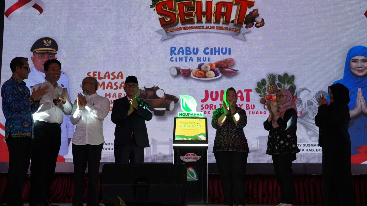 Bupati Bogor Canangkan Program Bertajuk “SEHAT” Sarapan Endah Hasil Alam Tanah Sunda