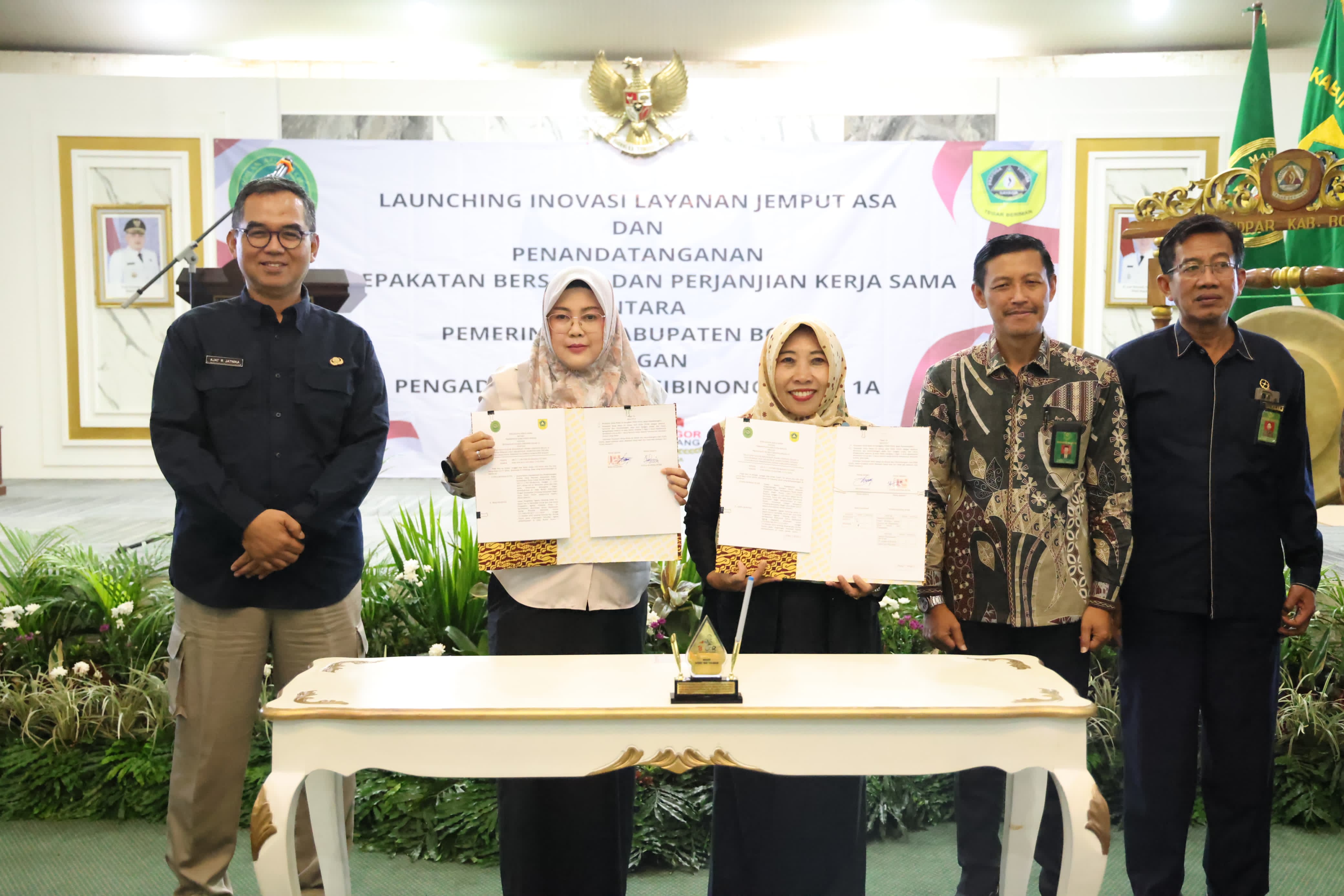 Pemkab Bogor dan Pengadilan Agama Cibinong Launchingkan Layanan Publik Inovasi Jemput Asa Keliling