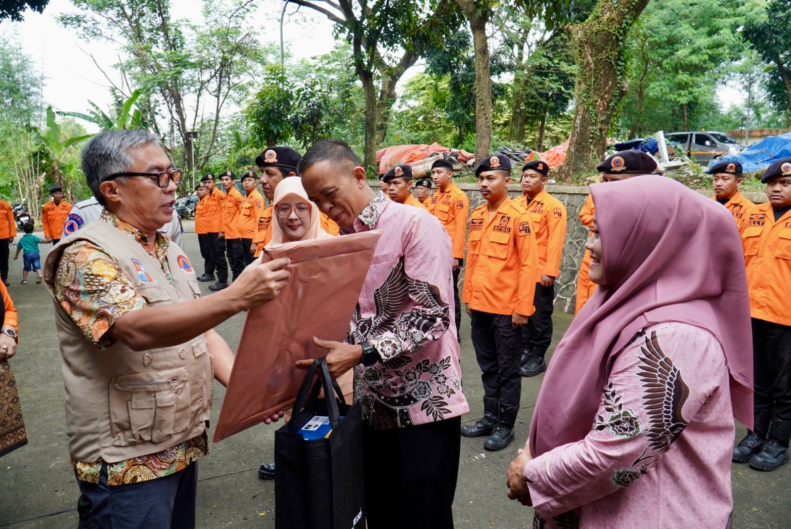 Sekda Denny Mulyadi Pimpin Sertijab Pimpinan Baru di Tubuh BPBD Kota Bogor