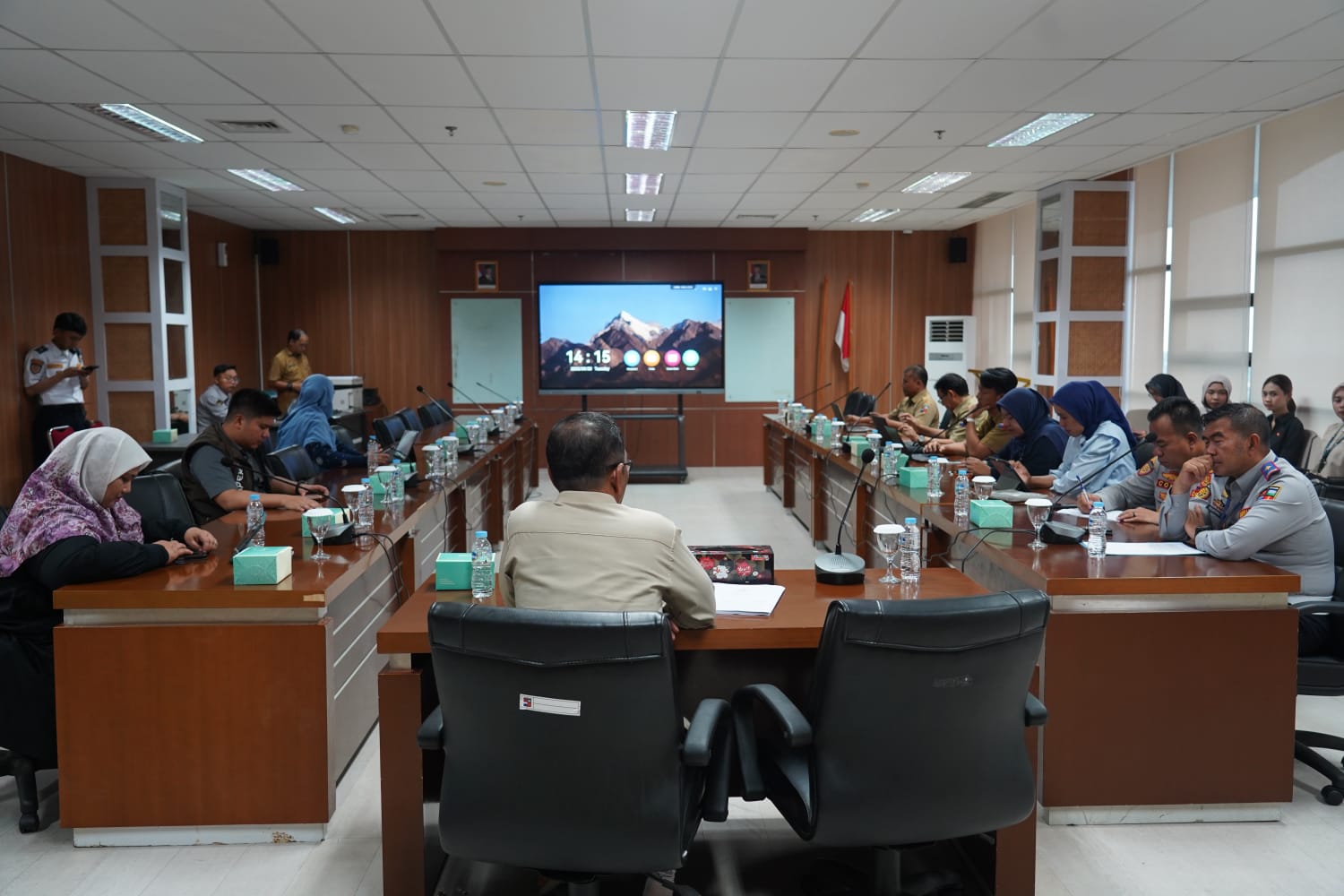 Pengurus Baru Mahasiswa Hindu Kenalkan Diri ke Ketua DPRD Kota Bogor
