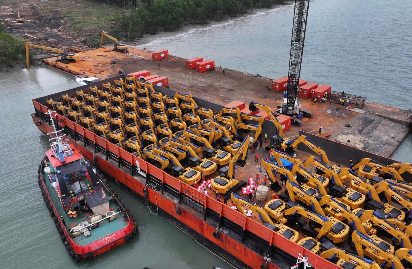 Project Cetak Satu Juta Sawah di Merauke Berjalan Mulus, Ratusan Excavator Mulai Didatangkan