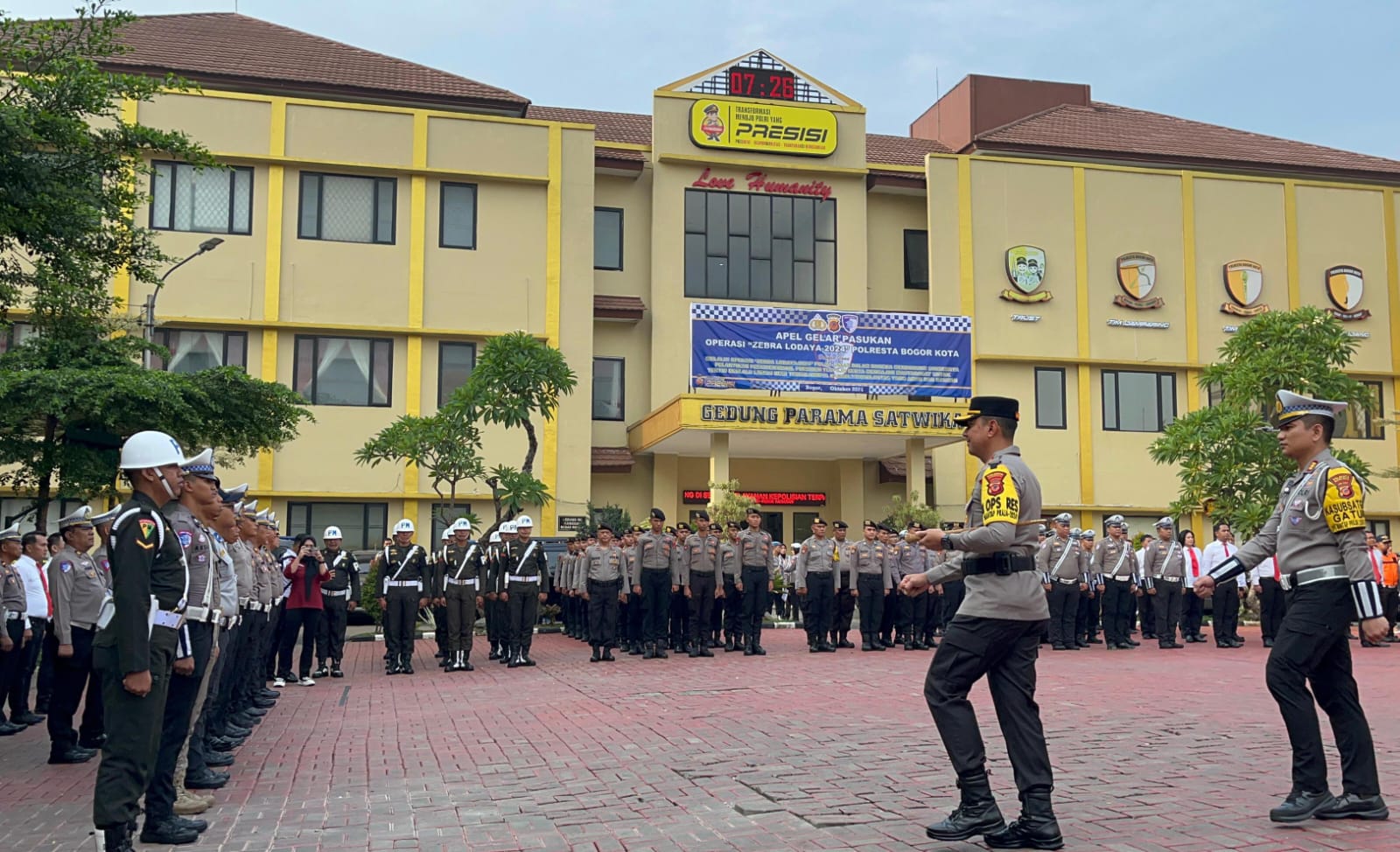 Operasi Zebra Lodaya, 150 Personel Gabungan Siaga Amankan Pelantikan Presiden dan Pilkada Kota Bogor