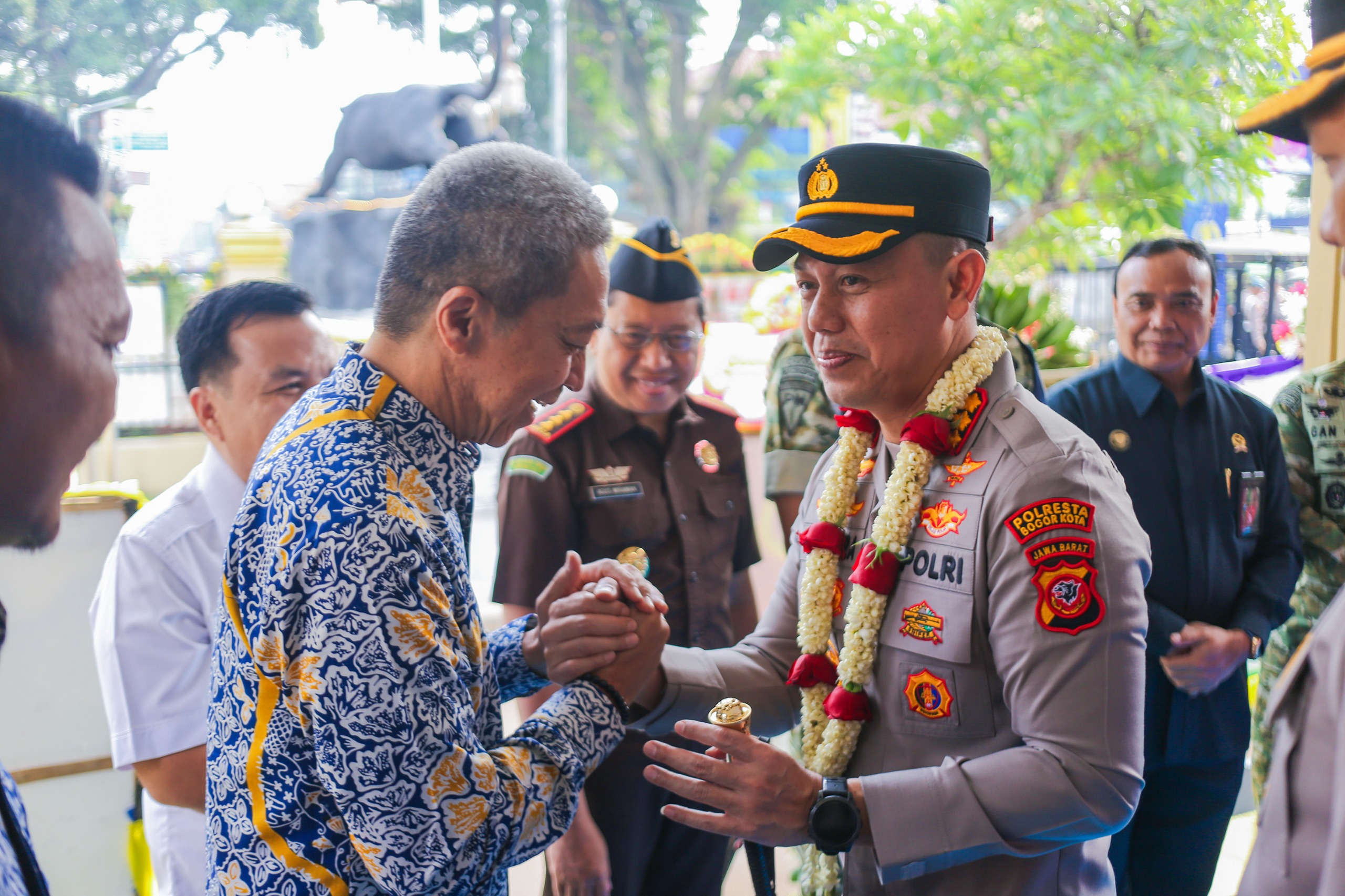 Pemerintah Kota Bogor Sambut Kapolresta Bogor Kota yang Baru