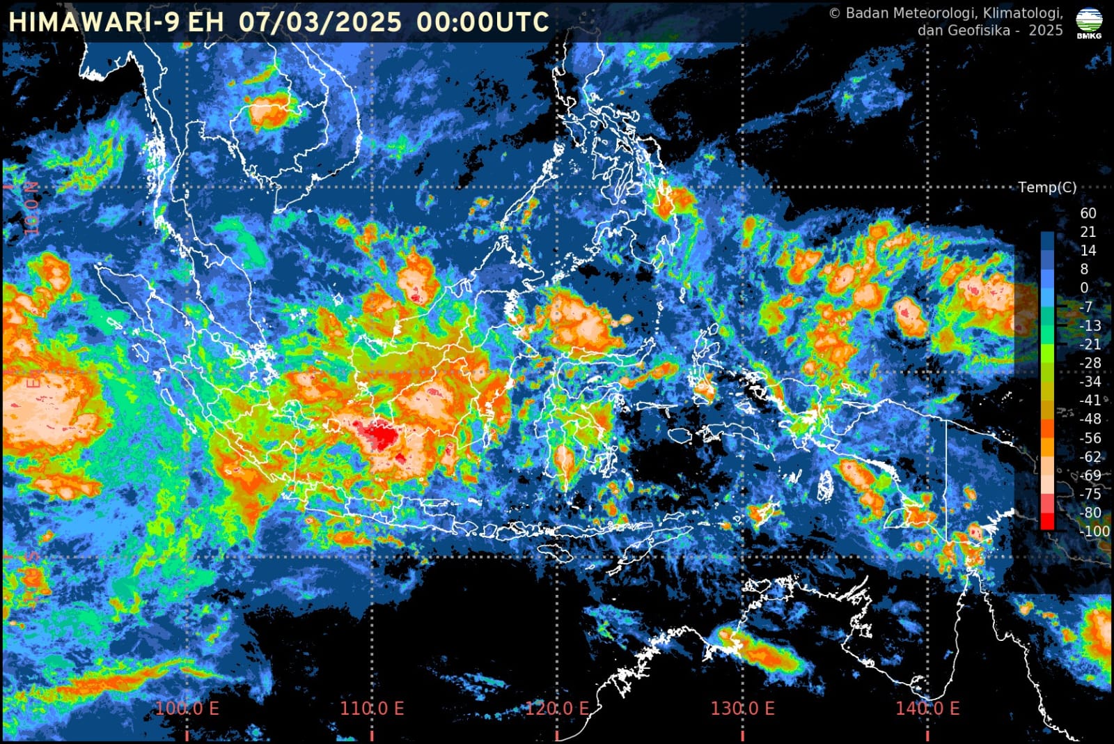 Info Prakiraan Cuaca BMKG Jawa Barat, Jumat, 7 Maret 2025: Berawan Hingga Berpotensi Hujan, Kilat dan Angin 