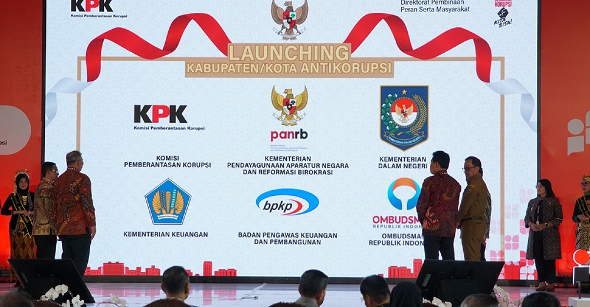 KPK Luncurkan Program Percontohan Kabupaten/Kota Antikorupsi pada HAKORDIA 2024
