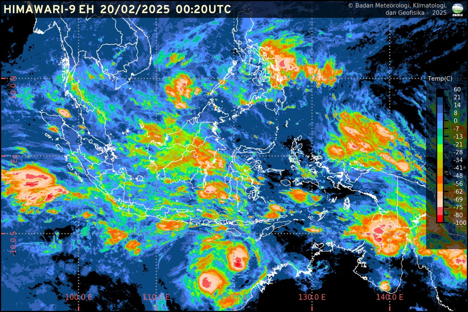 Info Prakiraan Cuaca BMKG Jawa Barat, Kamis, 20 Februari 2025: Cerah, Berawan dan Berpotensi Hujan 