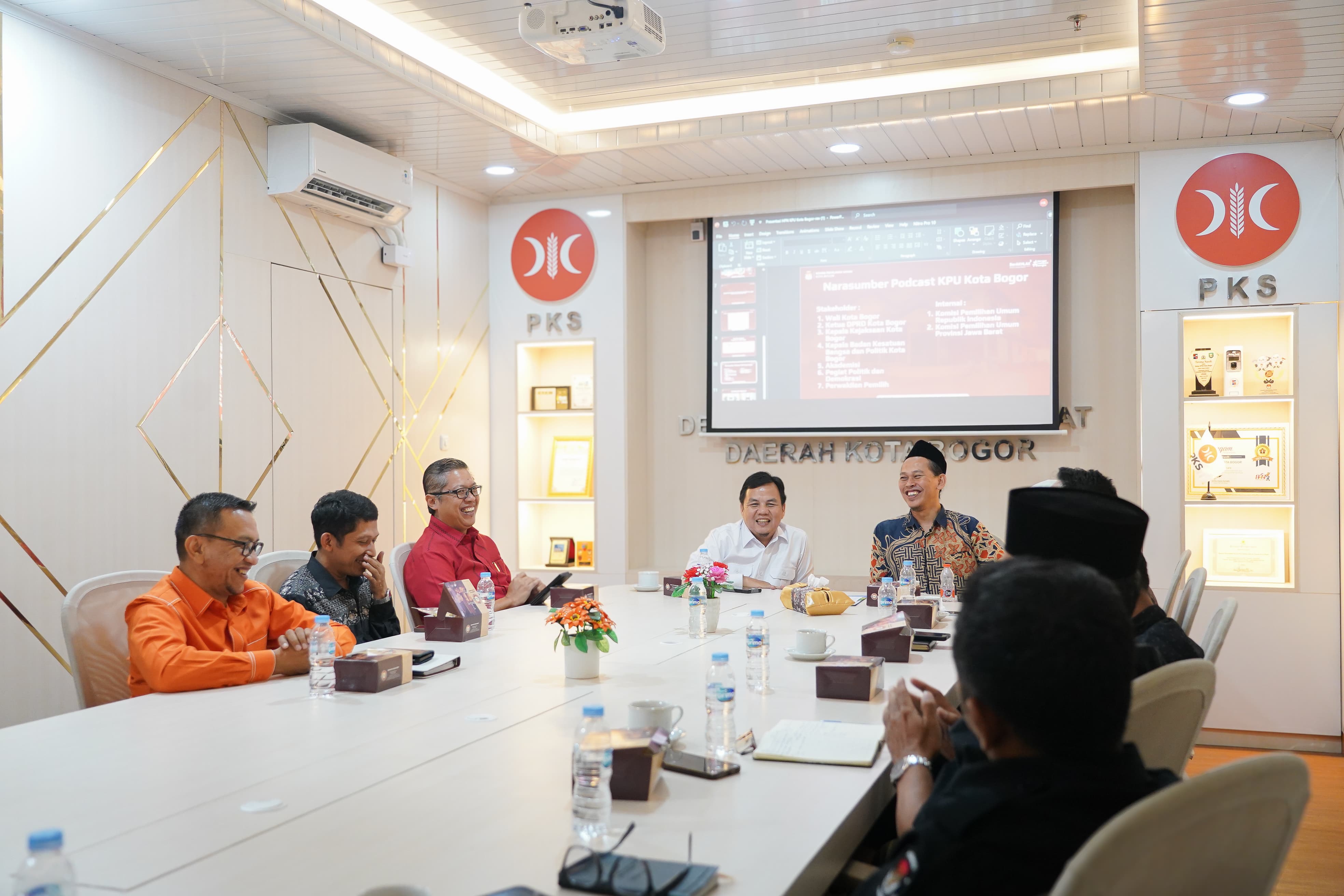 DPRD Kota Bogor Dukung Peluncuran Podcast Resmi KPU