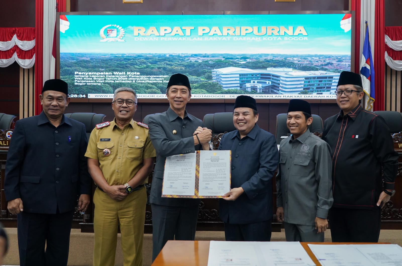 Rapat Paripurna, DPRD Kota Bogor Bentuk 3 Pansus, Plototi LKPJ 2025 Hingga Tata Kelola Aset