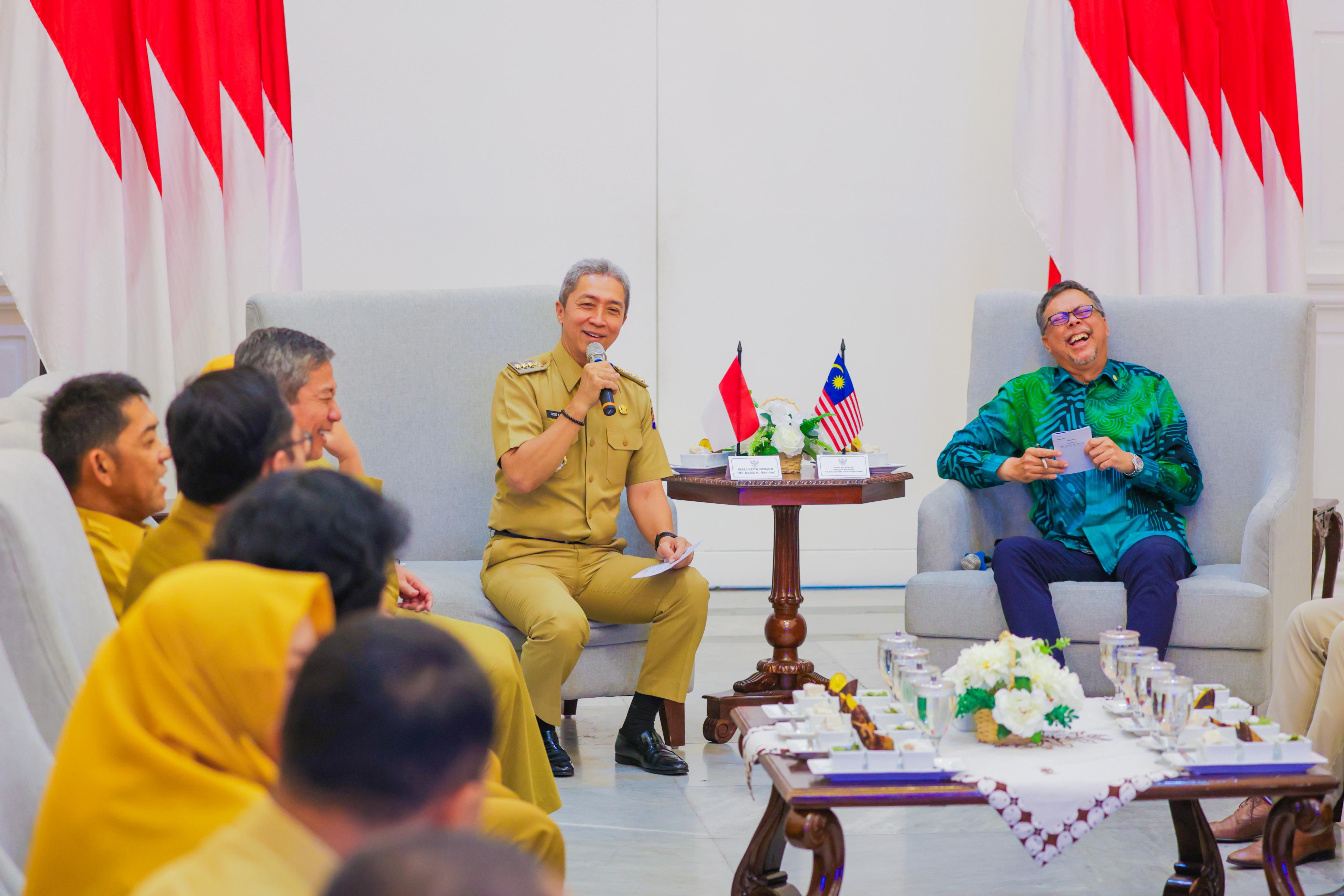 Untuk Indonesia, Pemkot Bogor dan Negeri Jiran Malaysia Pererat Hubungan di Berbagai Sektor Bilateral 