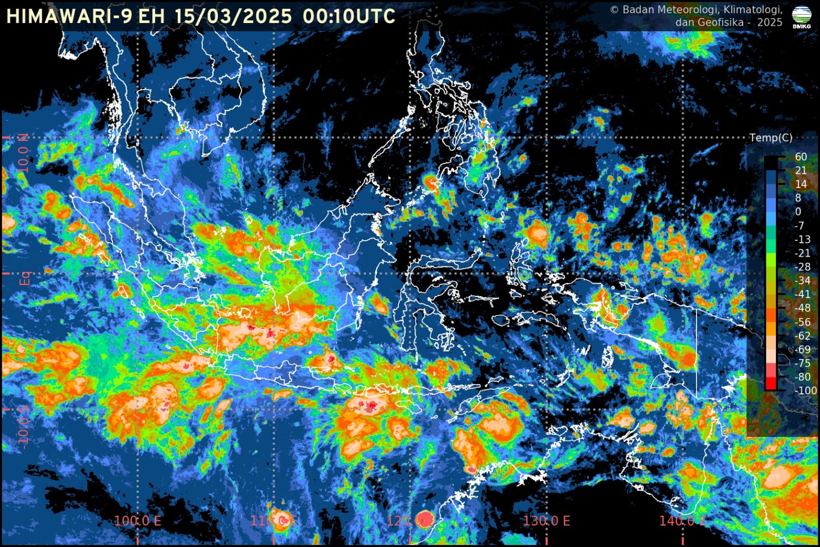 Info Prakiraan Cuaca BMKG Jawa Barat, Sabtu, 15 Maret 2025: Waspada Potensi Hujan dan Angin 