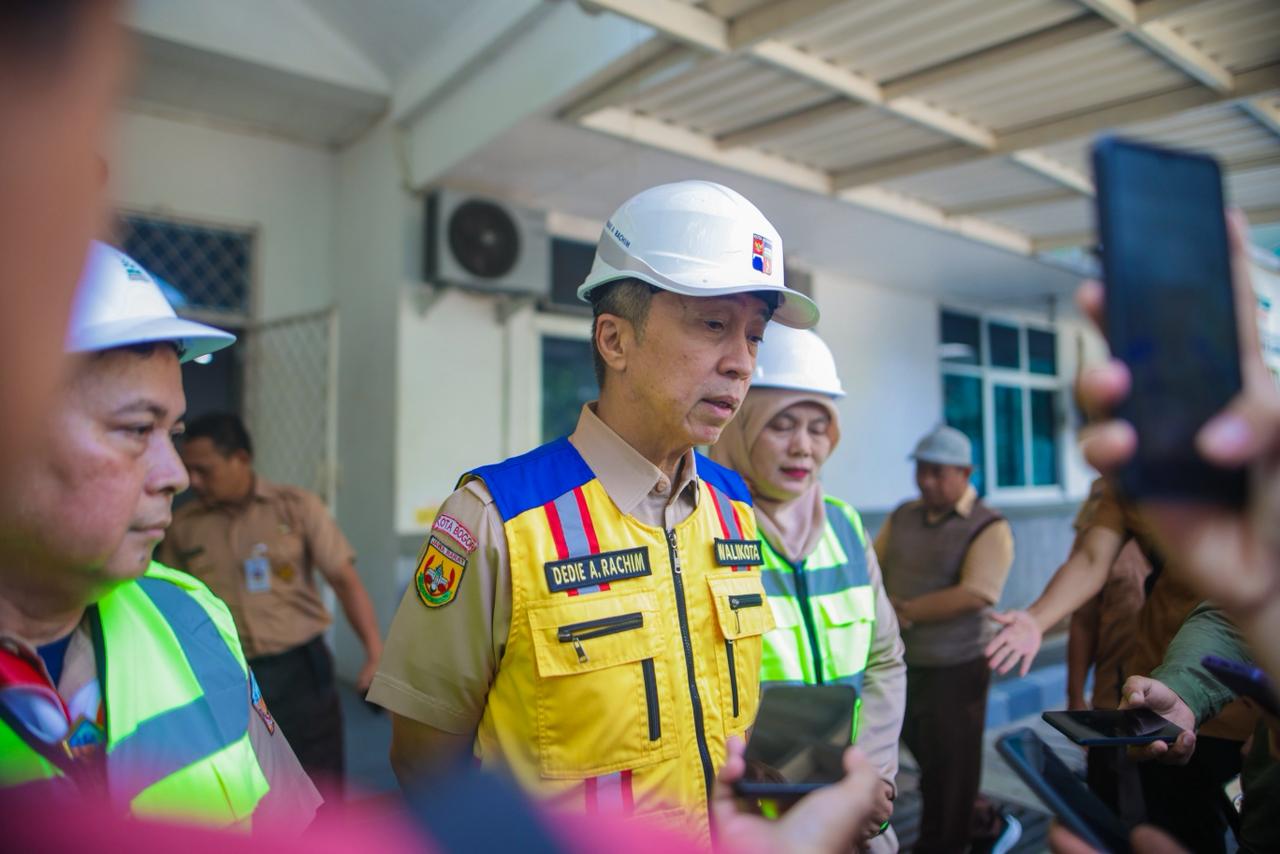 Dedie Rachim Tinjau Kesiapan Rehabilitasi Tahap II GOR Pajajaran Kota Bogor