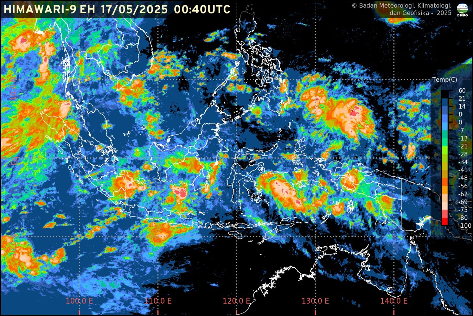Info Prakiraan Cuaca BMKG Jawa Barat, Sabtu, 17 Mei 2025: Cerah Berawan Hingga Berpotensi Hujan 