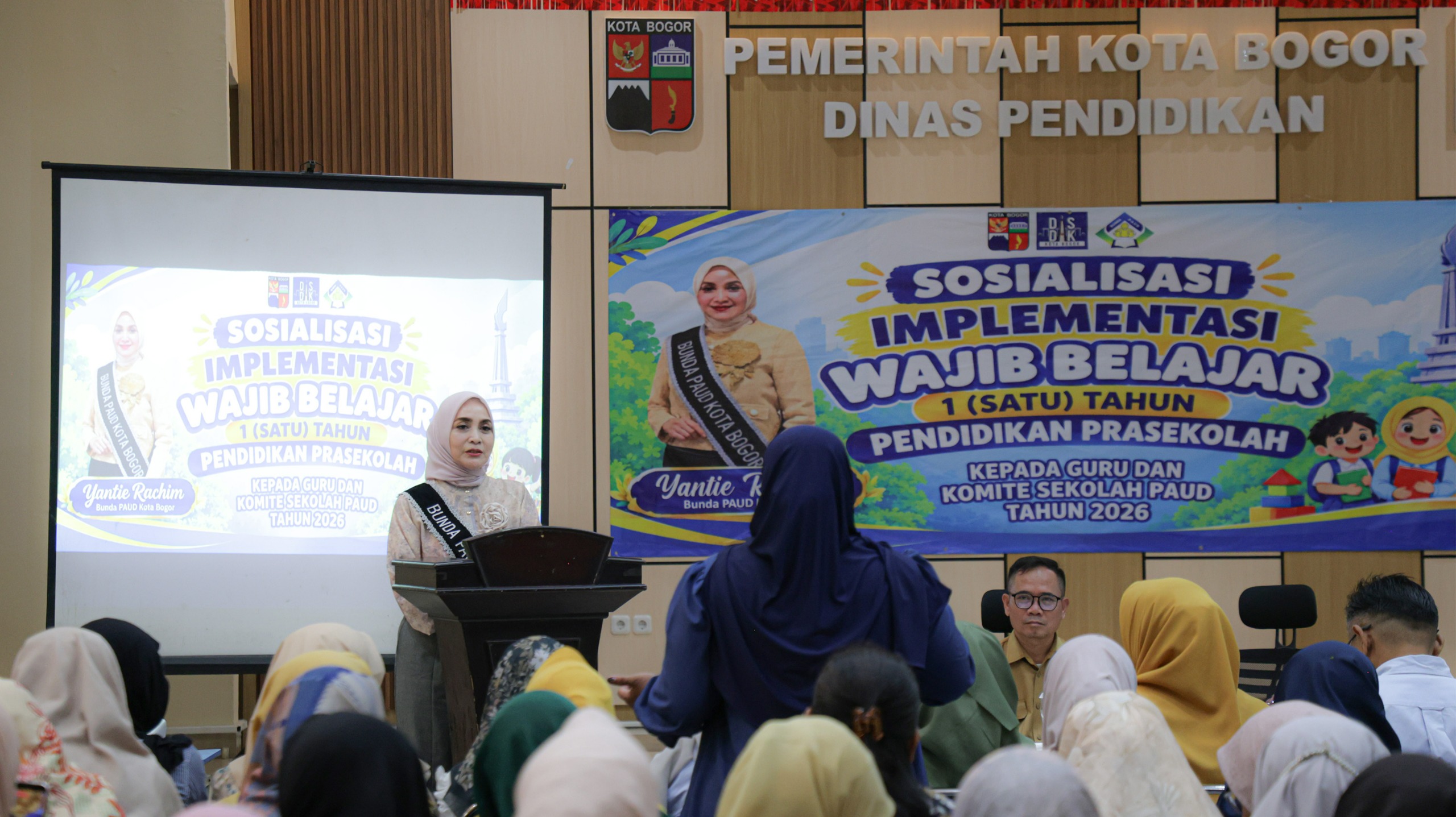Dinas Pendidikan Kota Bogor Gelar Sosialisasi Implementasi Wajib Belajar 1 Tahun 