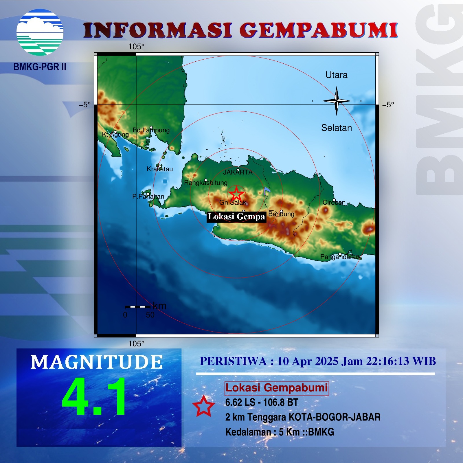 Pasca Gempabumi 4.1 Magnitude, Berikut Ini 10 Data Rumah Warga Retak di Kota Bogor