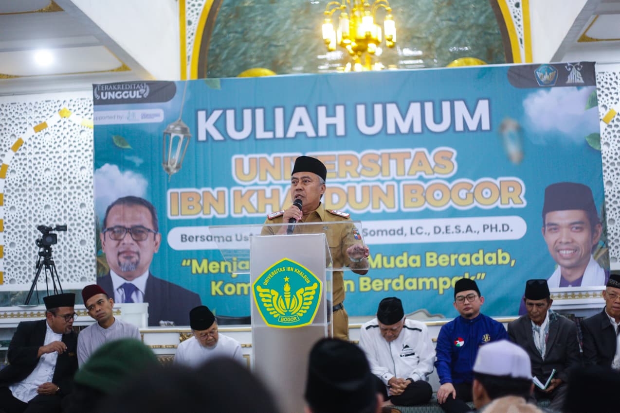 Landasan Berkualitas Islam, Sekda Kota Bogor Soroti Pentingnya Akhlak dan Adab Manusia bagi Generasi Muda 