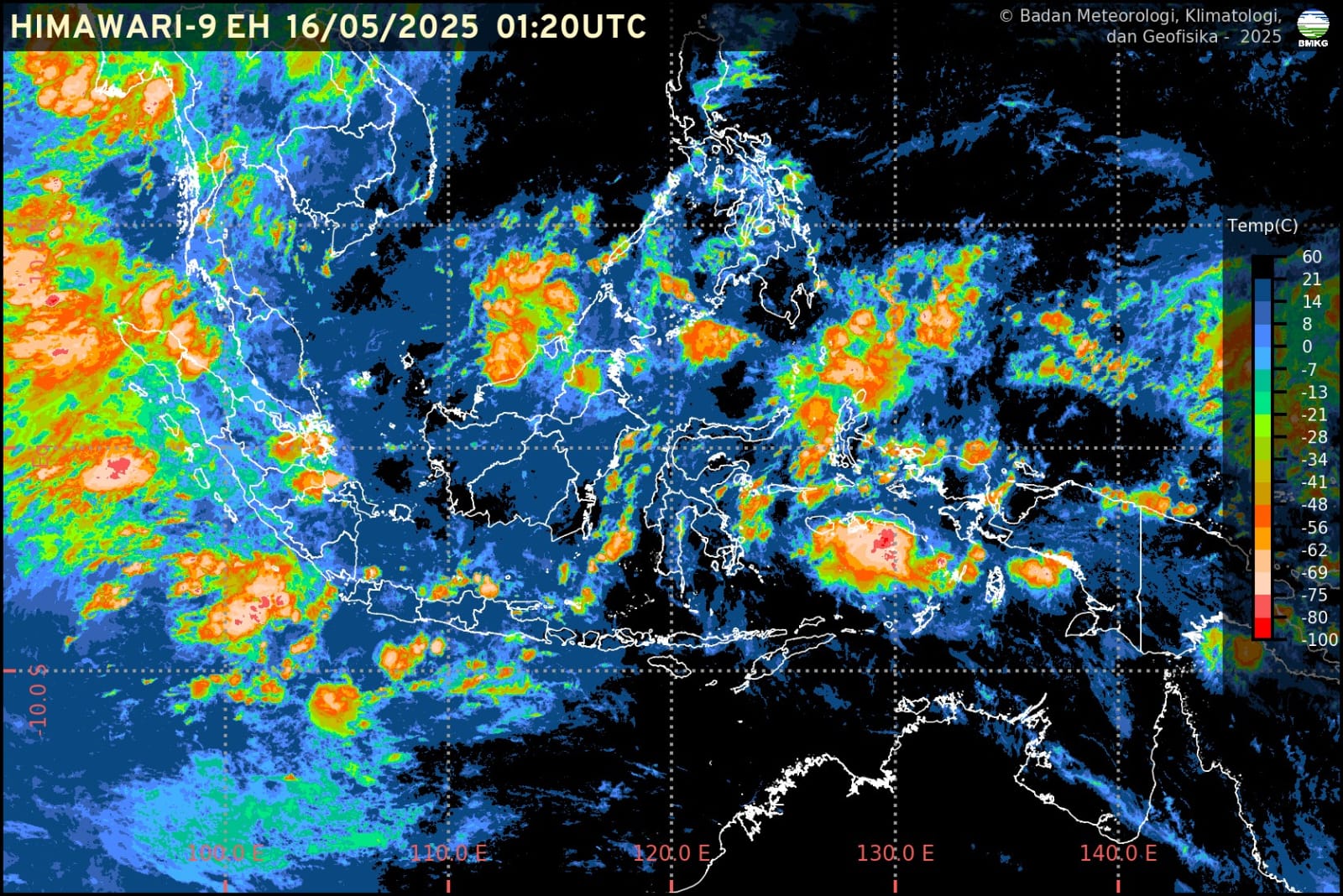 Info Prakiraan Cuaca BMKG Jawa Barat, Jumat, 16 Mei 2025: Berawan dan Berpotensi Hujan 
