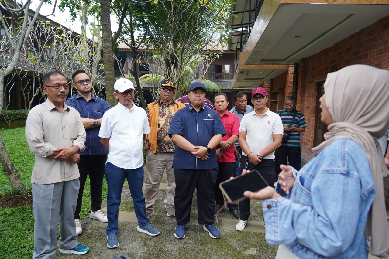 Komisi lll DPRD Kota Bogor Sidak Proyek Hotel Prima di Katulampa 