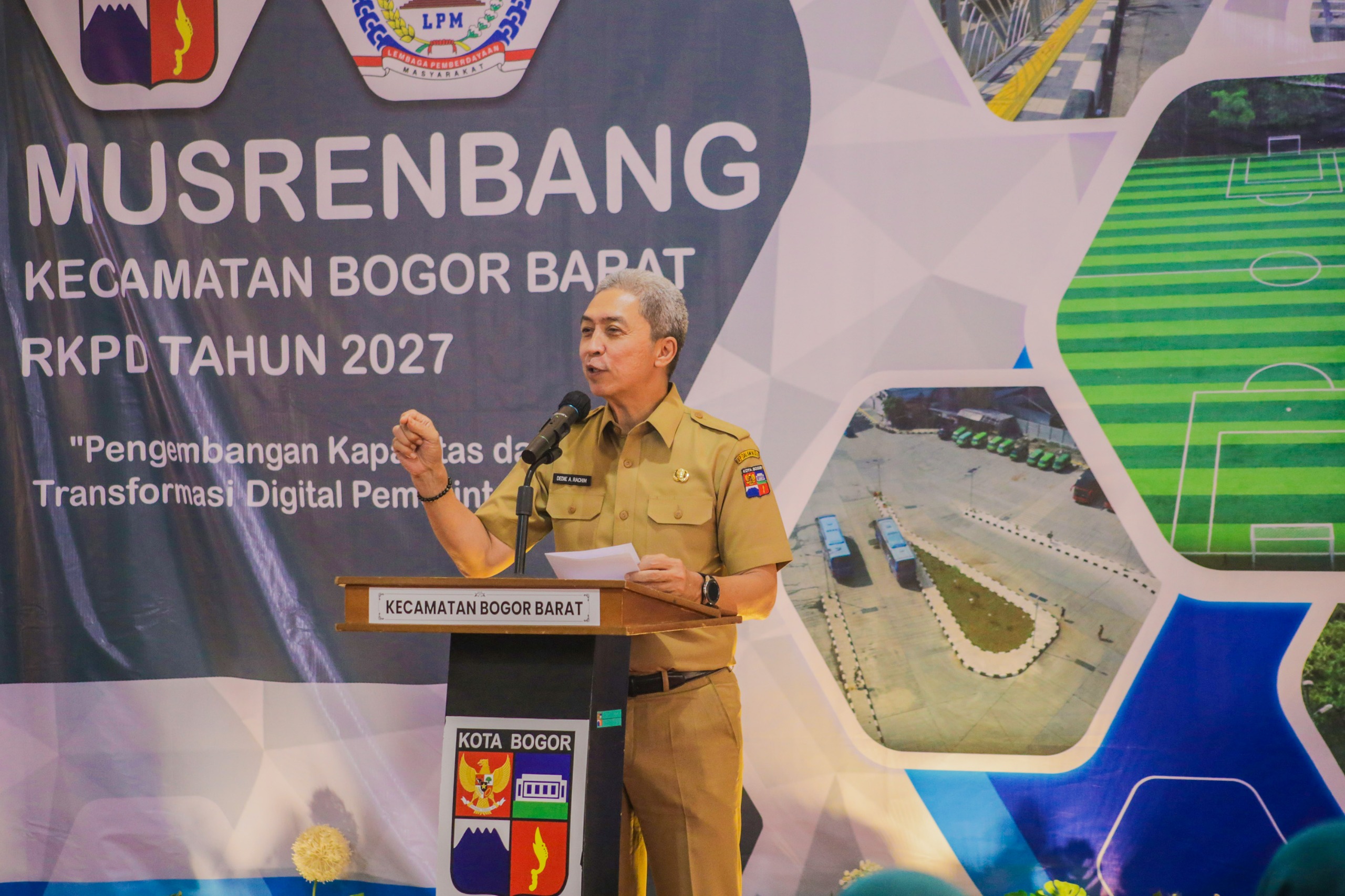 Dedie Rachim Fokuskan Penataan Infrastruktur Berkelanjutan di Kecamatan Bogor Barat