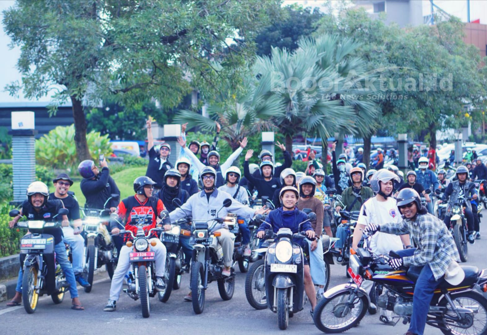 Bukblarr 2026, Ratusan Pencinta Motor Klasik Riding Bareng di Bogor Eratkan Persaudaraan Lintas Komunitas