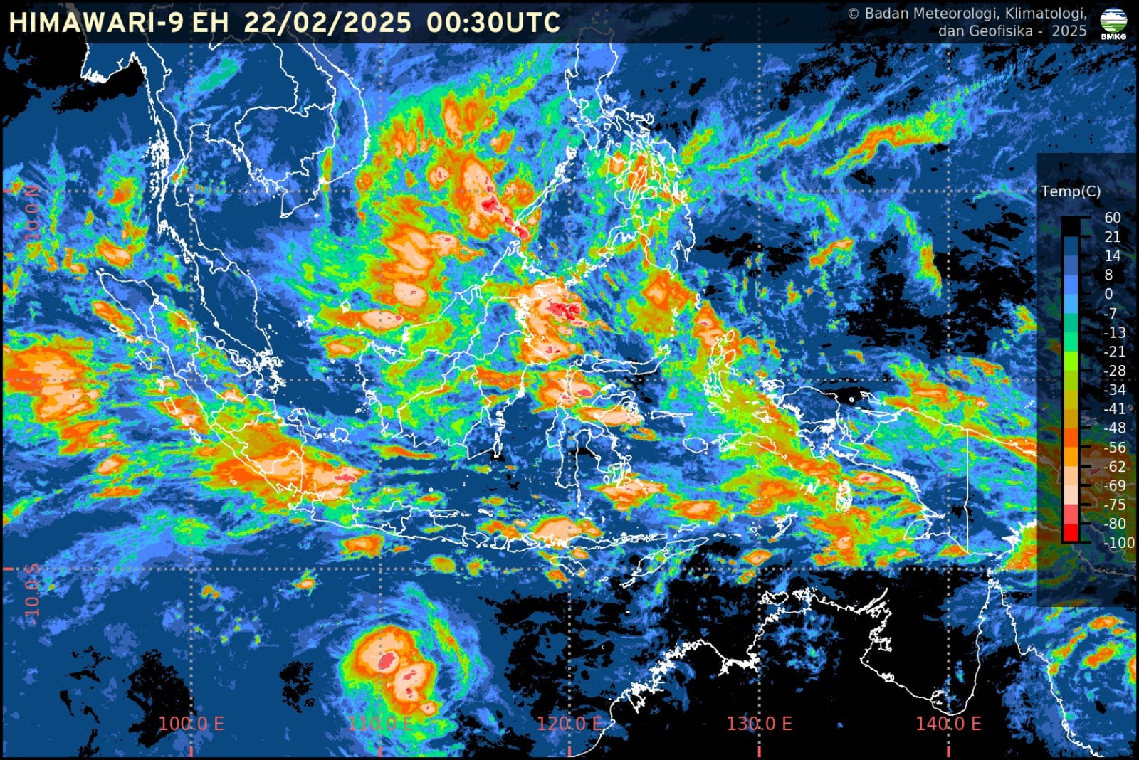 Info Prakiraan Cuaca BMKG Jawa Barat, Sabtu, 22 Februari 2025: Berawan Hingga Berpotensi Hujan dan Angin 