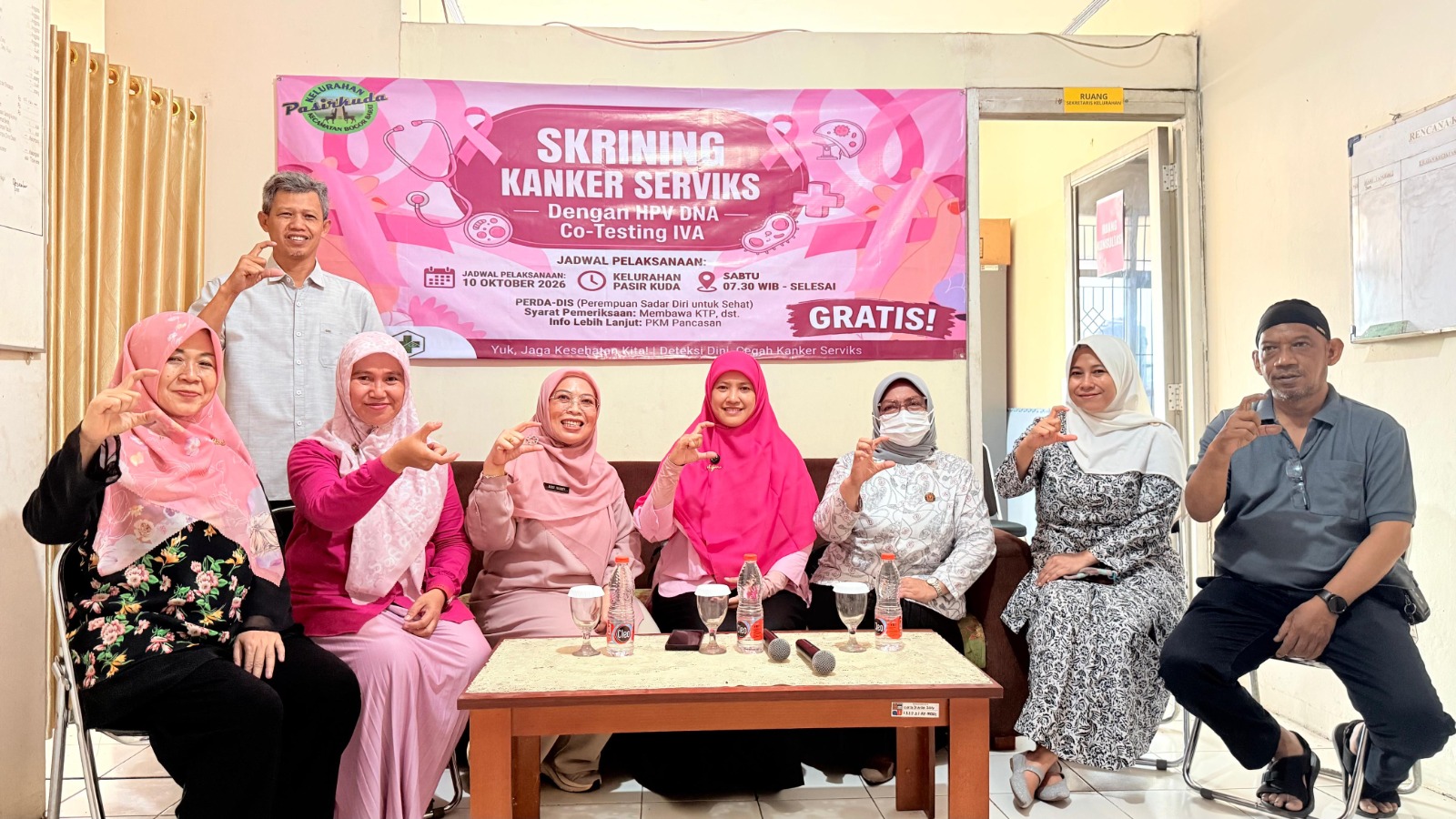 Mulyani Dukung Deteksi Dini Kanker Serviks Gratis PERDA-DIS di Kota Bogor