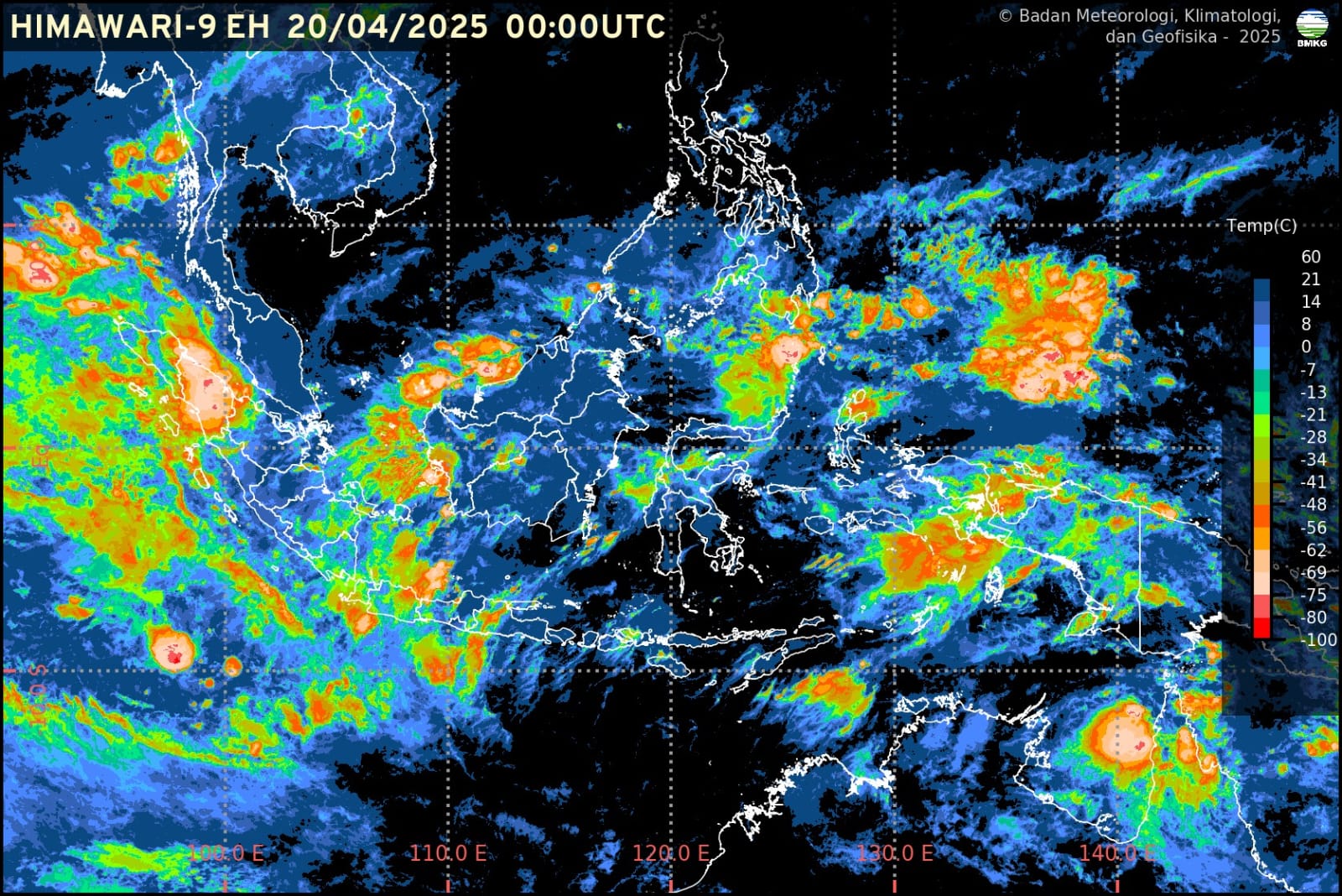 Info Prakiraan Cuaca BMKG Jawa Barat, Minggu, 20 April 2025: Cerah Berawan dan Berpotensi Hujan 