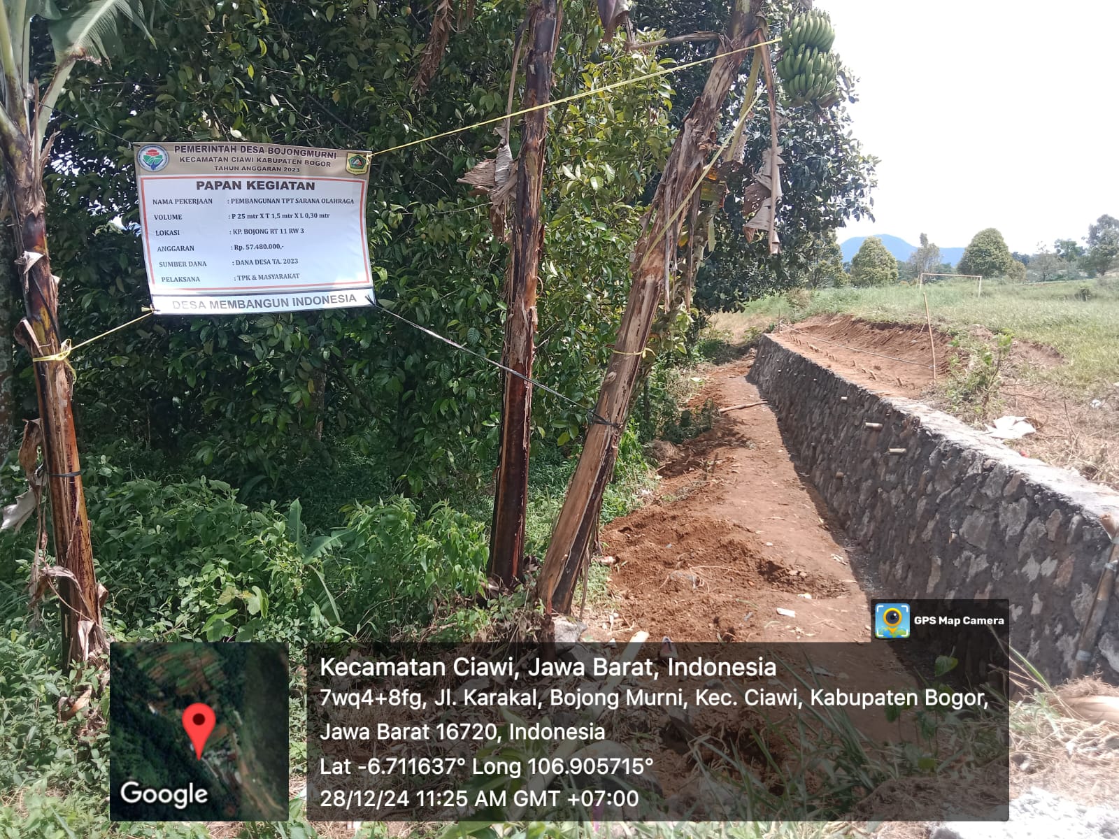 Ditengah Laporan Warga Ke Kejari Cibinong, Kades Bojong Murni Kerjakan Program 2023 di Tahun 2024 Libatkan Jaskon