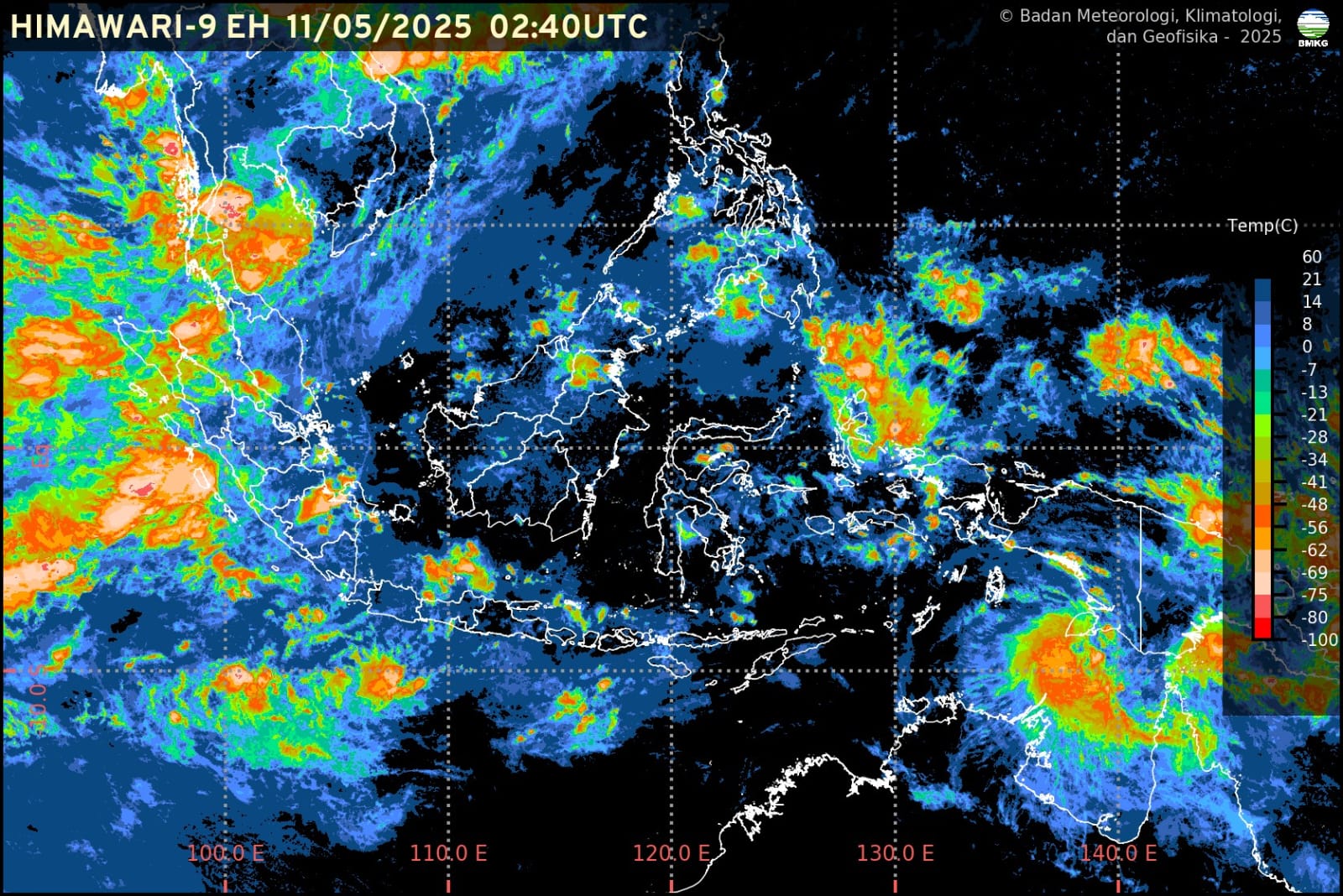 Info Prakiraan Cuaca BMKG Jawa Barat, Minggu, 11 Mei 2025: Cerah Berawan dan Hujan 