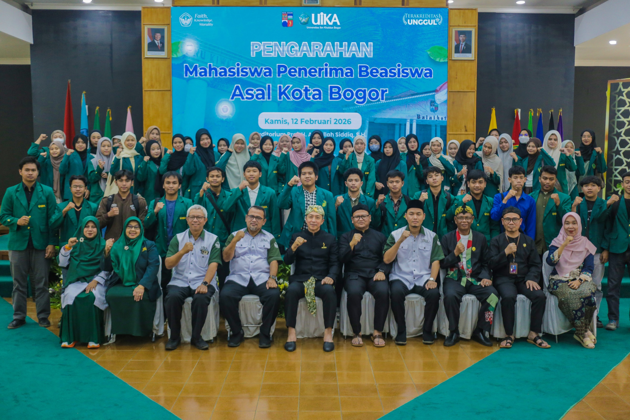 Bangun SDM Tingkat Internasional, 367 Warga Kota Bogor Terima Beasiswa Pendidikan di UIKA