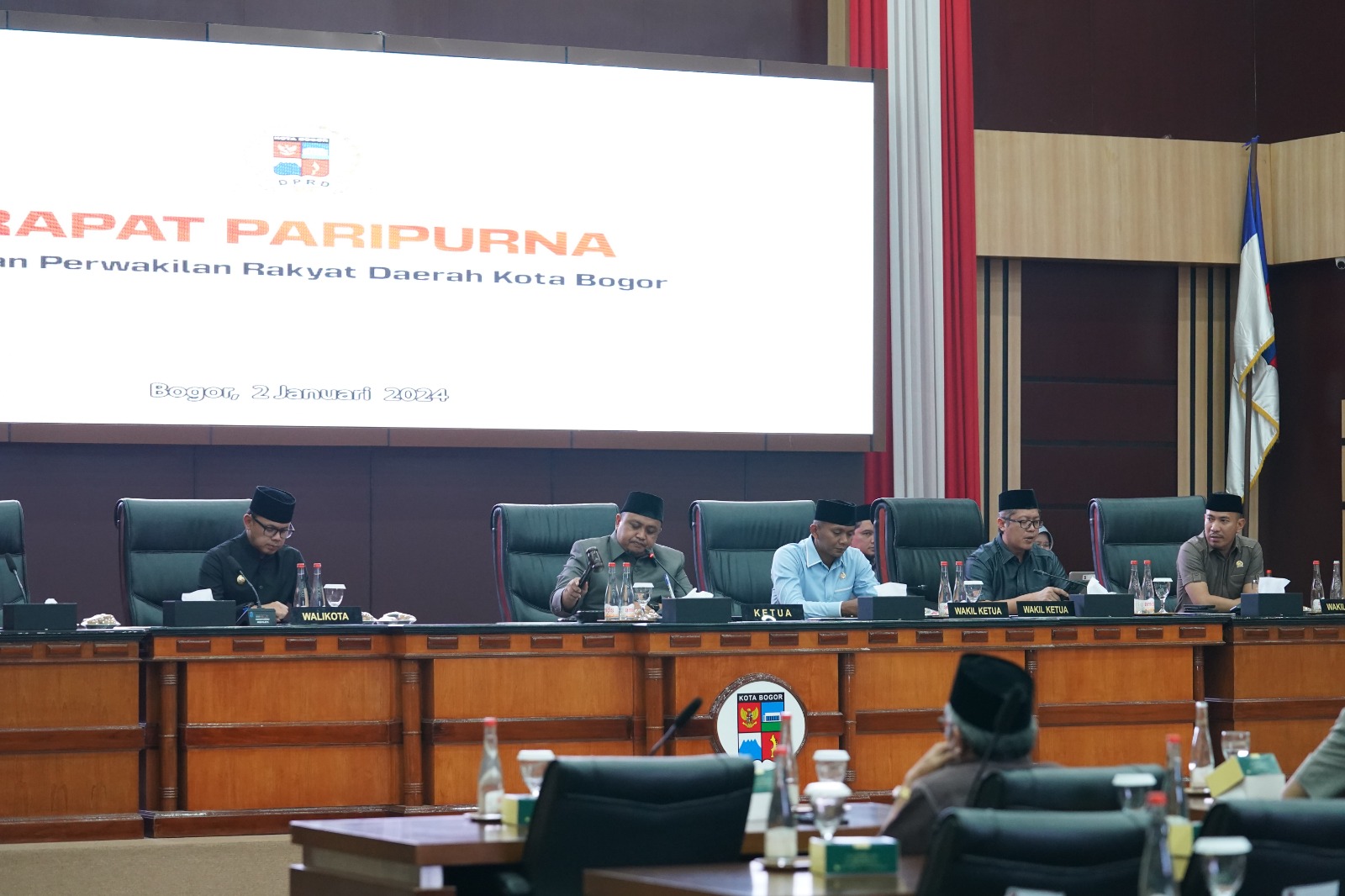 Tiga Raperda jadi Topik Pembahasan Rapat Paripurna DPRD Kota Bogor Diawal 2024