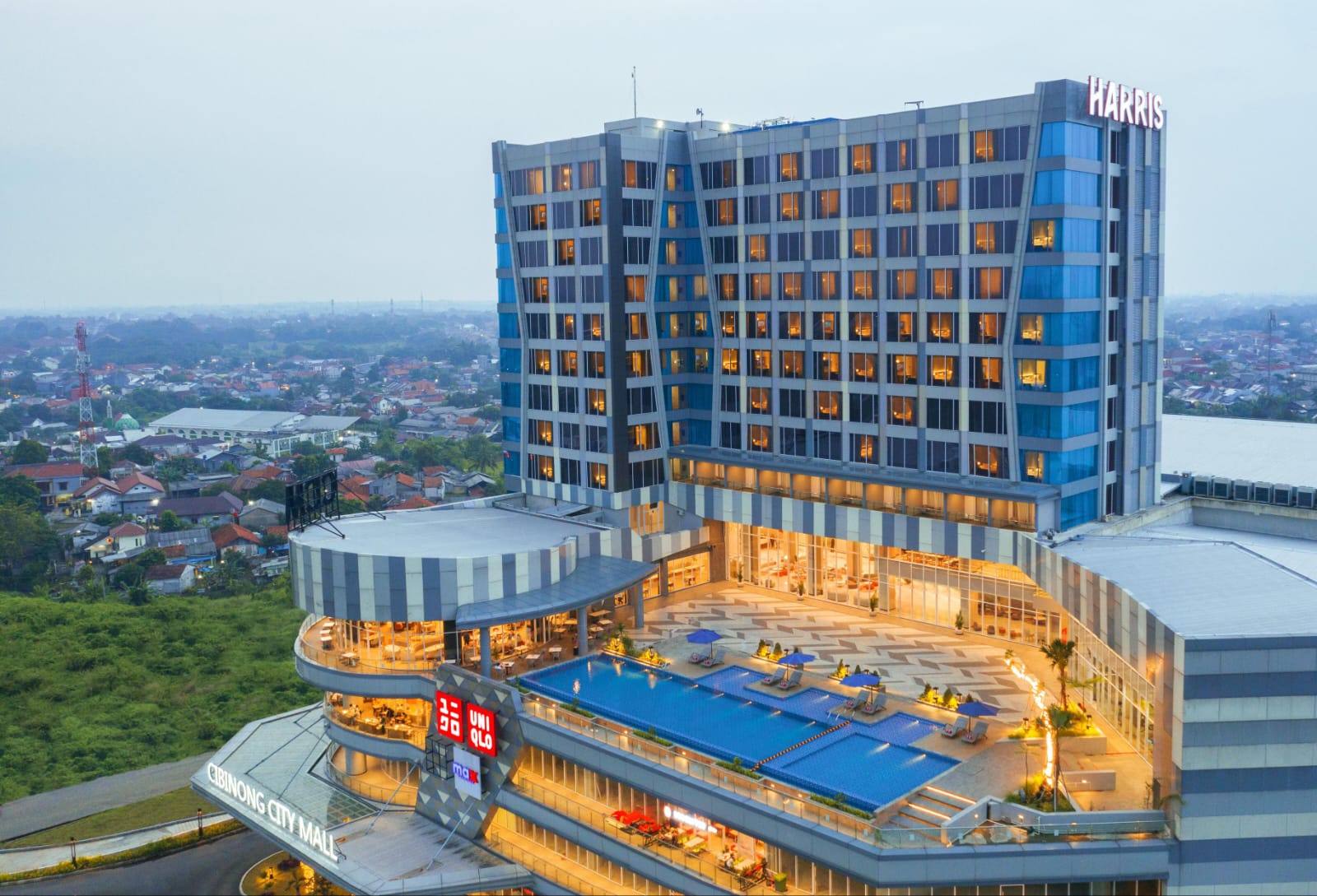 Satu Tahun Beroperasional, Harris Hotel & Conventions Cibinong City Mall Bogor Komitmen Kembangkan Layanan dan Fasilitas