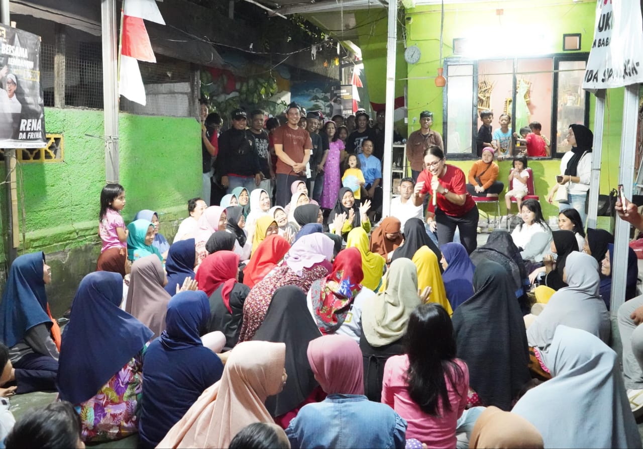 Doakan Rena Da Frina Jadi Wali Kota, Ini Harapan Warga Babakan Pasar