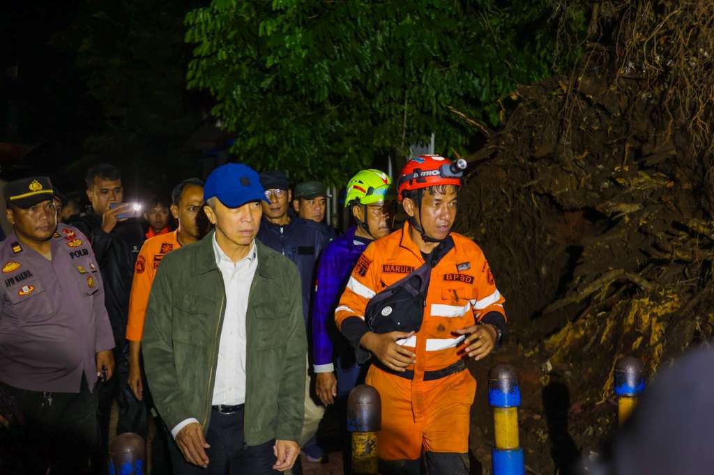 Wali Kota Bogor Tinjau Situasi Sejumlah Wilayah Terdampak Bencana