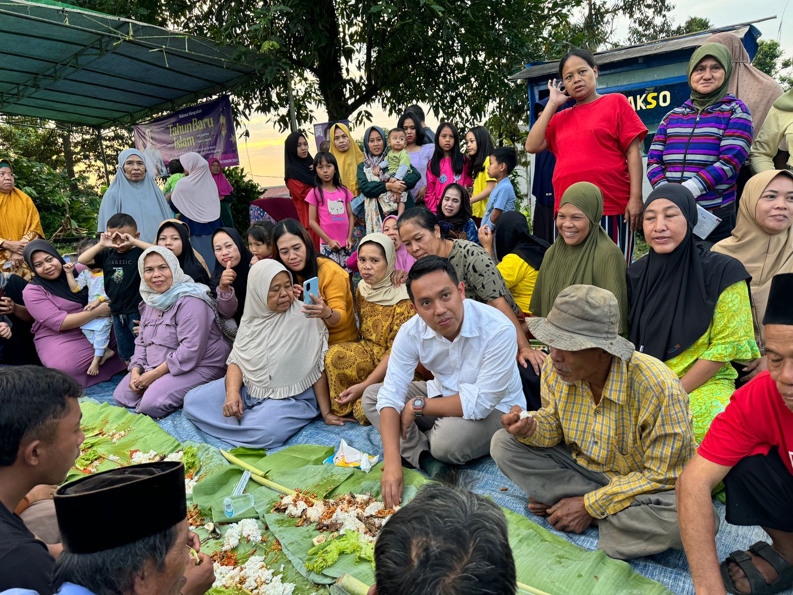 Sendi Fardiansyah Ajak Warga Jaga Kebersihan Hati dan Lingkungan di Peringatan Tahun Baru Islam