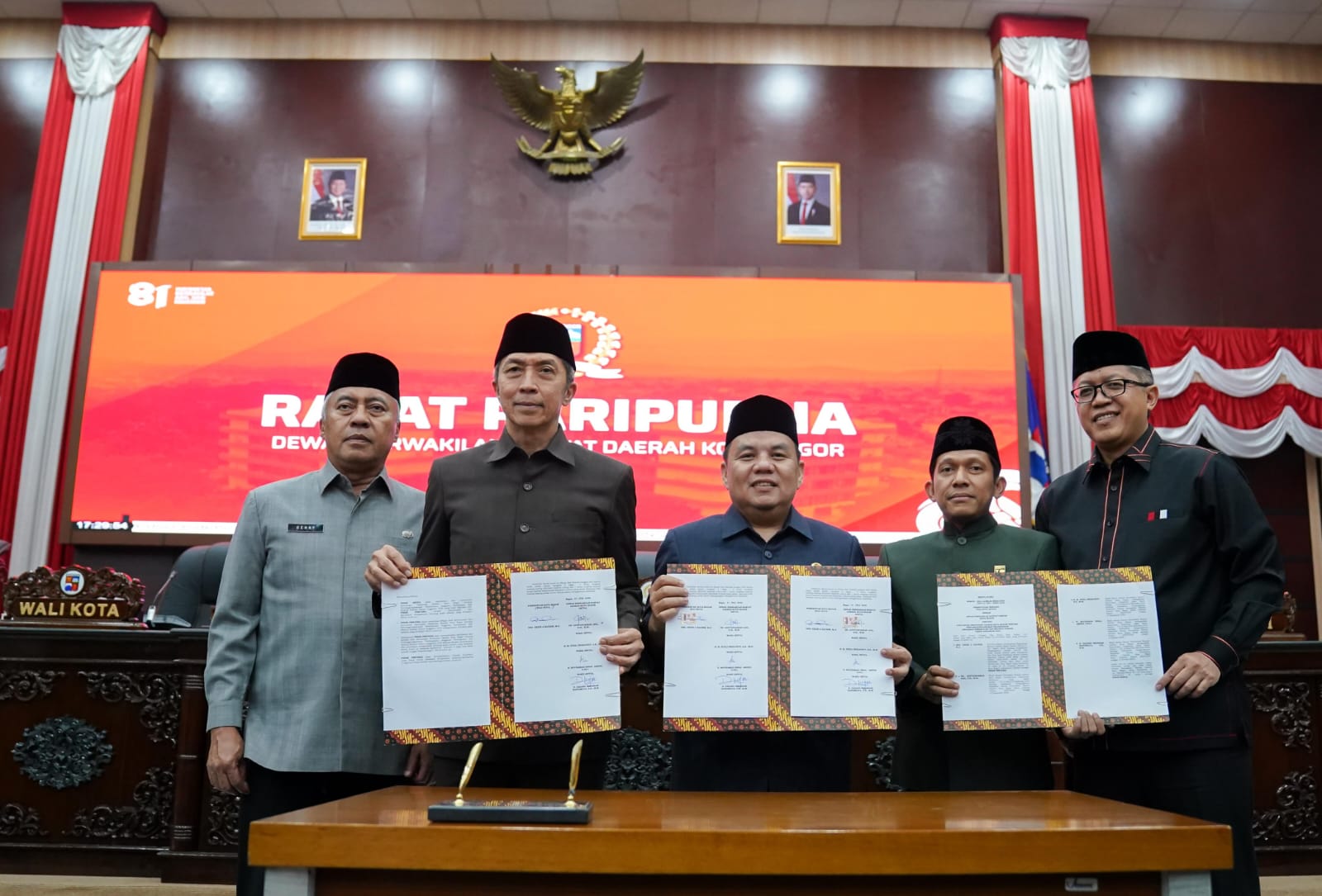 DPRD Kota Bogor Sahkan Raperda Pertanggungjawaban APBD 2025 dalam Rapat Paripurna
