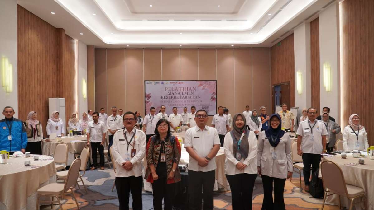 Pemkab Bogor Gelar Pelatihan Manajemen Kesekretariatan untuk Tingkatkan Kompetensi ASN