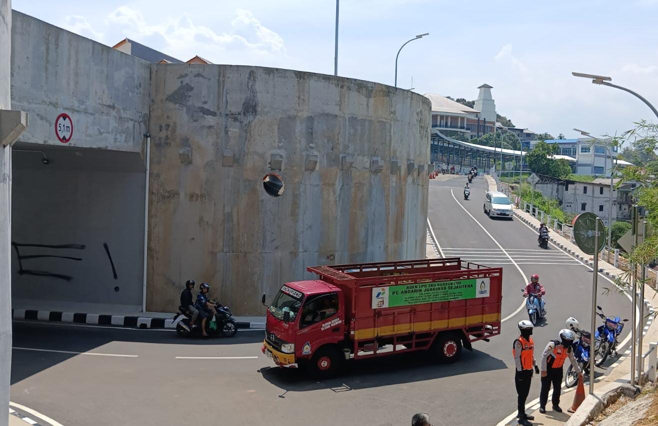 Underpass Batutulis Mulai Dilintasi Pengendara, Uji Laik Fungsi Bertahap