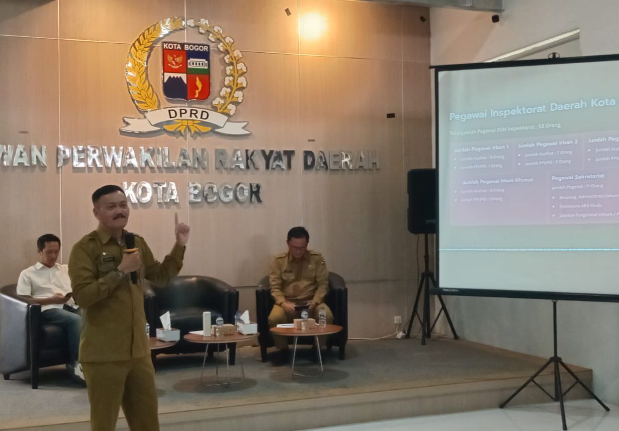Inspektorat Kota Bogor Tingkatkan Kualitas Pengawasan OPD, Minim Risiko