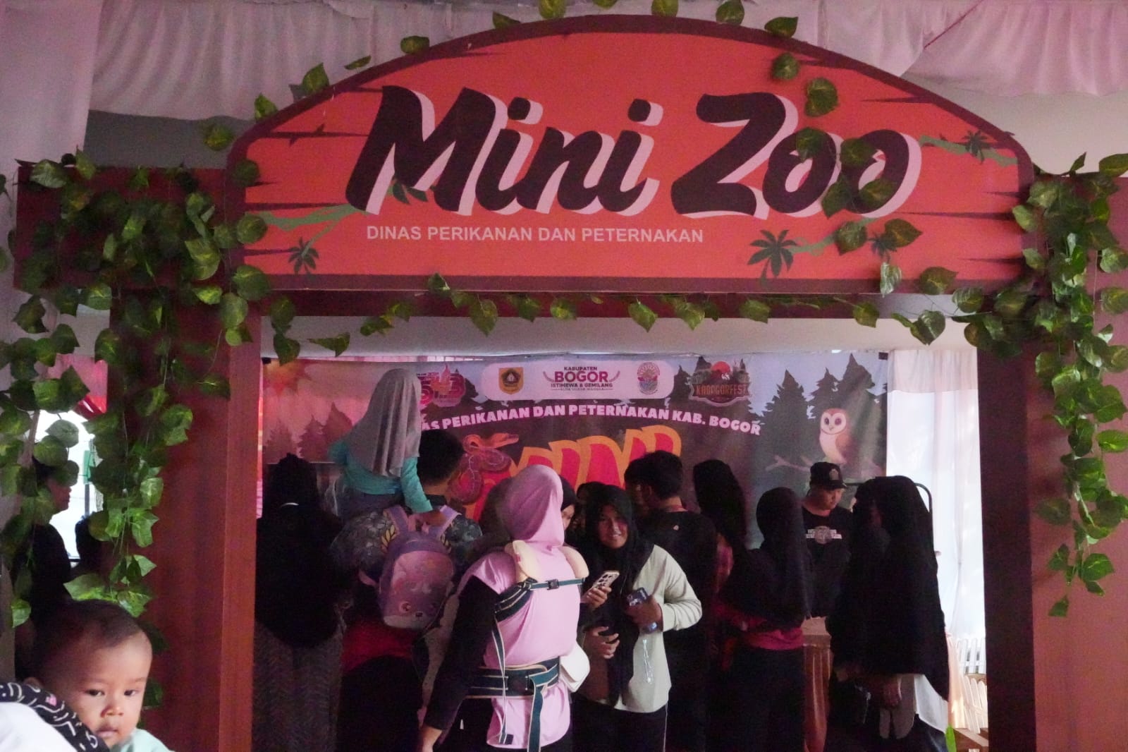 Mini Zoo Diskanak Kabupaten Bogor Hadirkan Koleksi Keanekaragaman Fauna di HJB ke-543