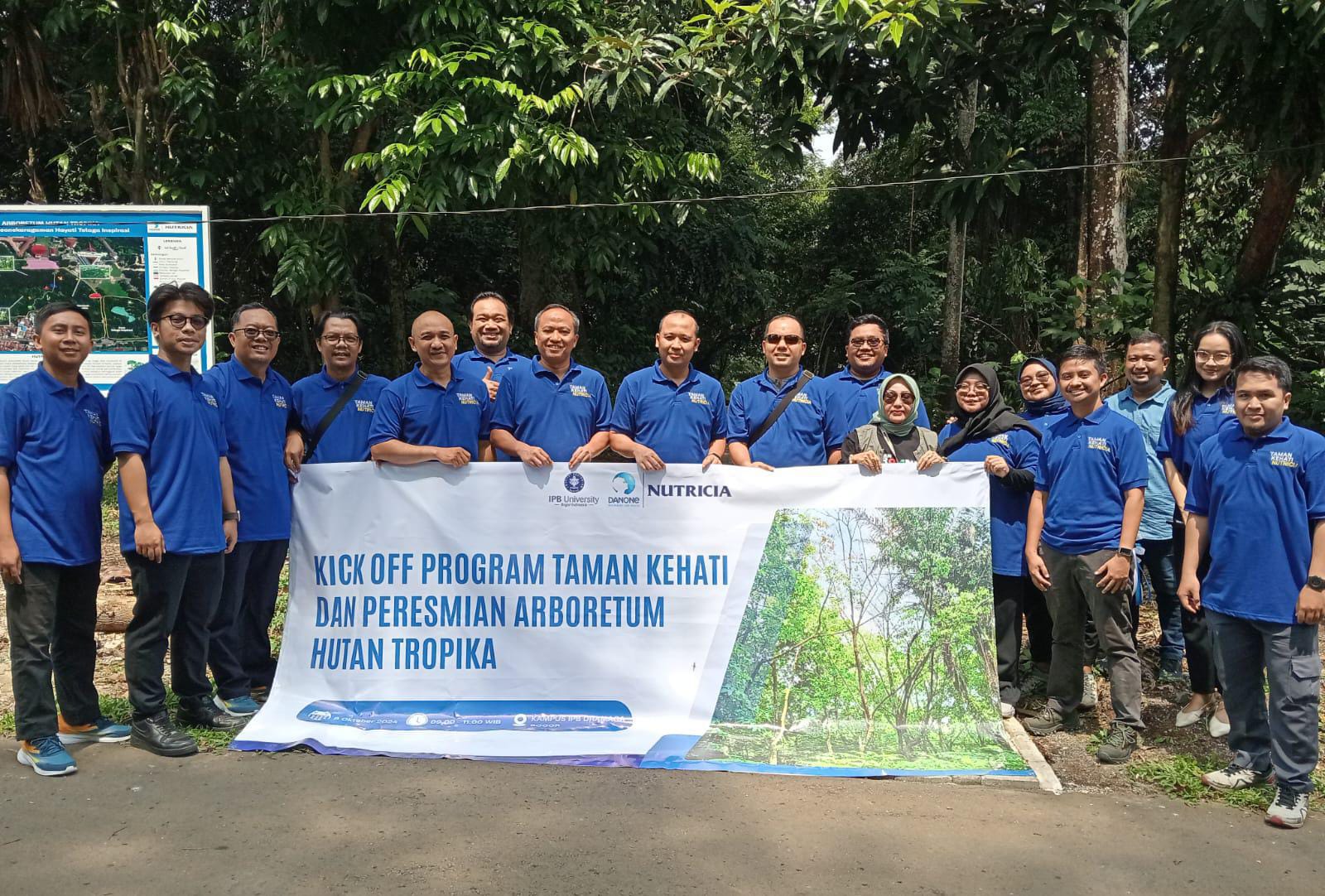 Kepedulian Lingkungan: Nutricia-Danone Resmikan Taman Keanekaragaman Hayati