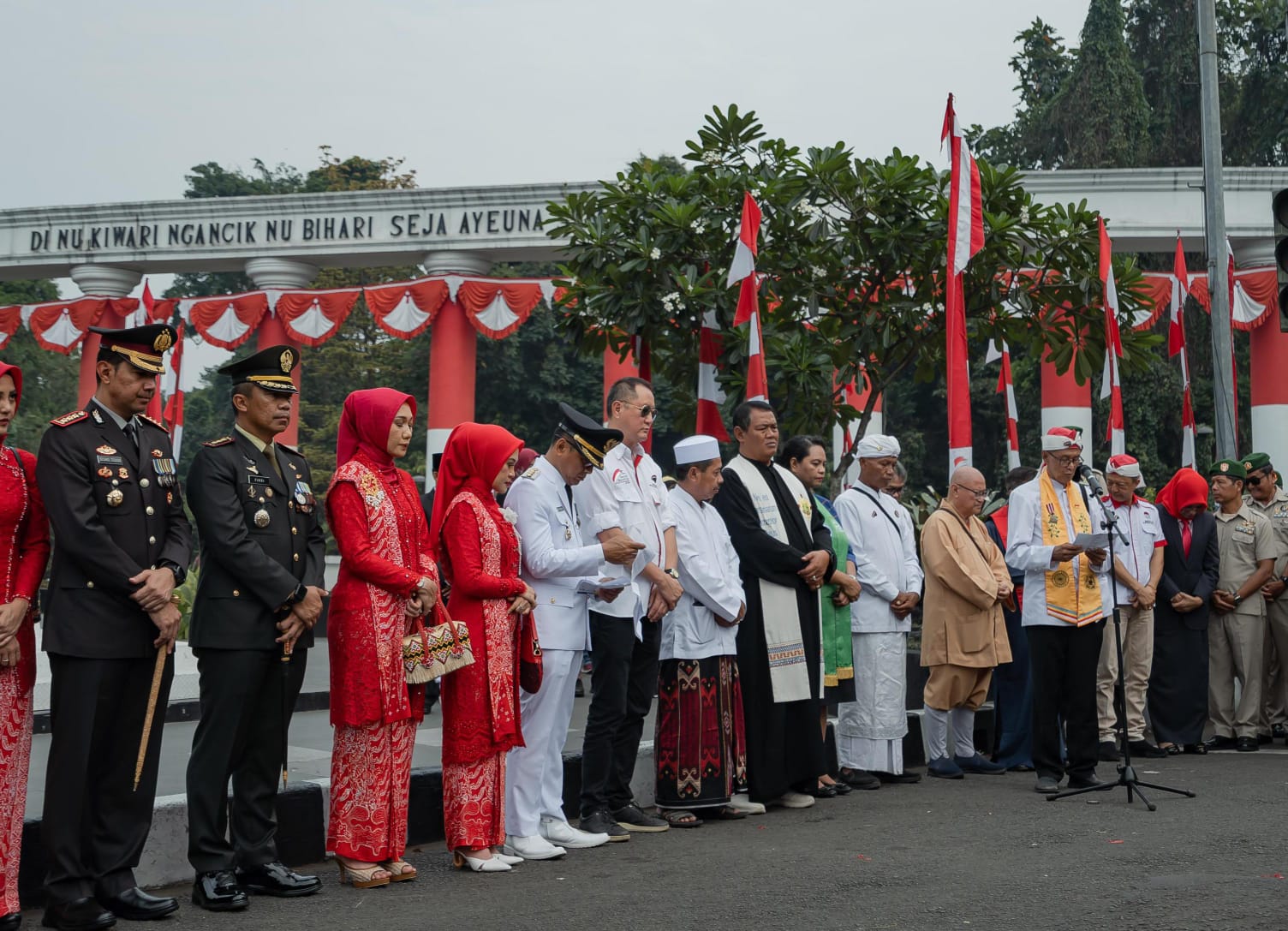 Tokoh Lintas Agama di Bogor Doakan Bangsa Indonesia Guyub, Damai dan Sejahtera
