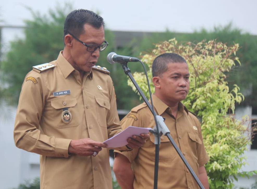 Pimpin Apel Perdana, Wakil Bupati Bogor Ajak Sukseskan Program Pembangunan