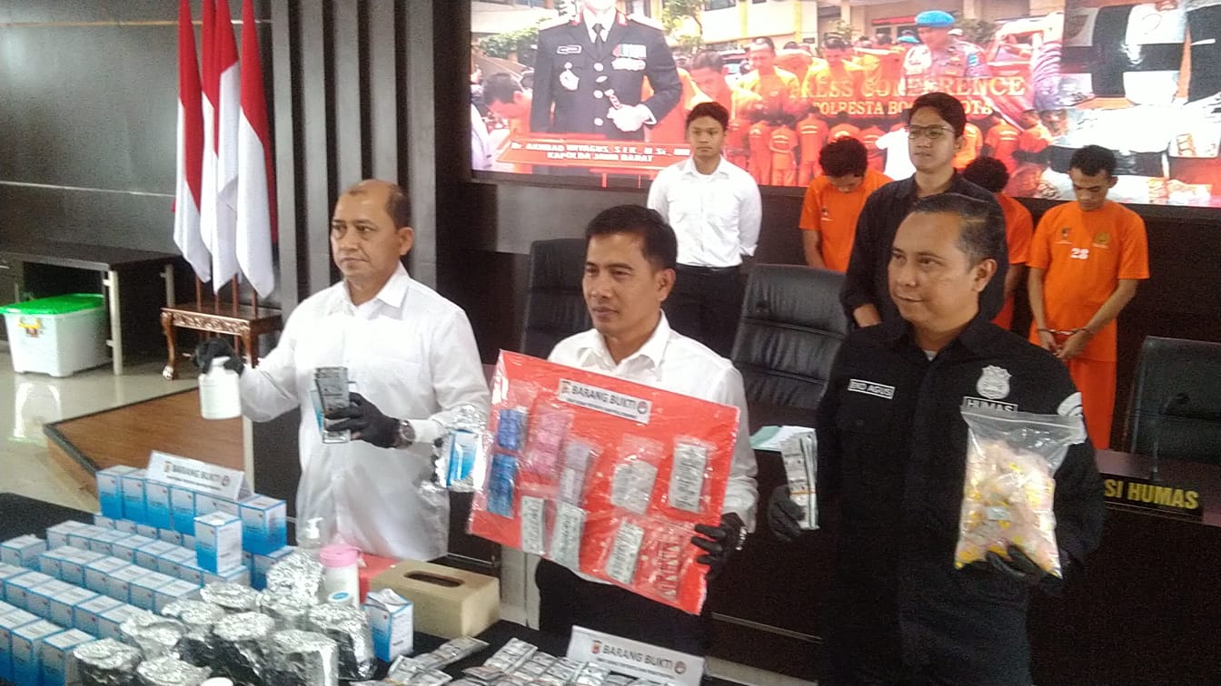 Polresta Bogor Kota Ungkap 23 Kasus Peredaran Obat Keras Ilegal, 27 Tersangka Ditangkap