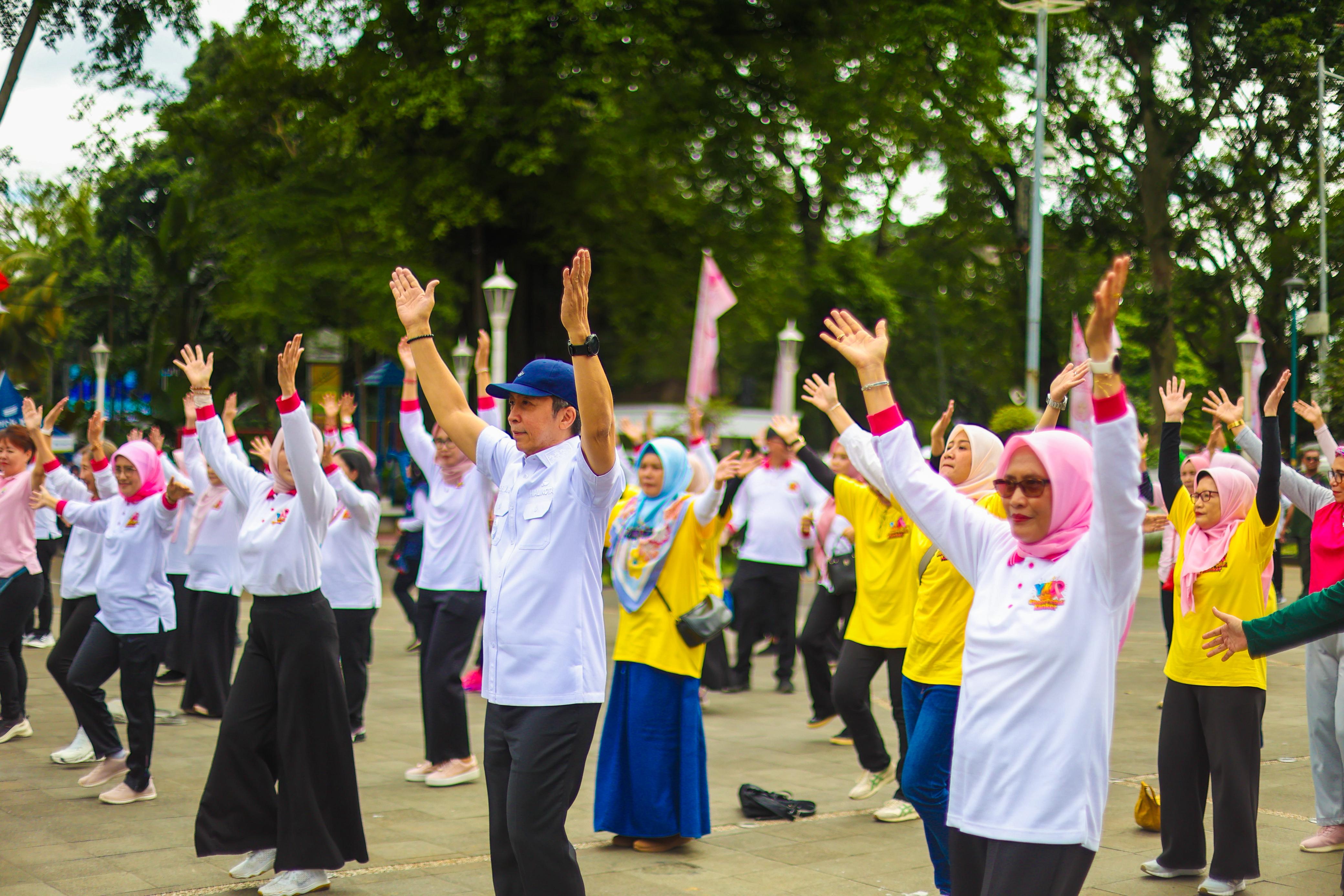 Wali Kota Bogor Ajak Masyarakat Tingkatkan Pola Hidup Sehat 