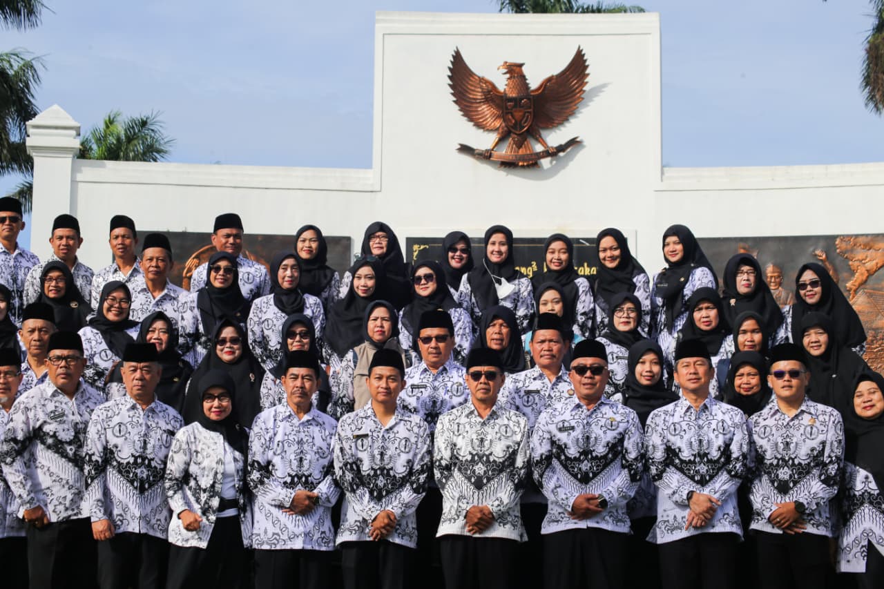 HUT PGRI Ke 80, Sekda Kota Bogor Ajak Para Guru Kenang Jasa Pahlawan Pendidikan